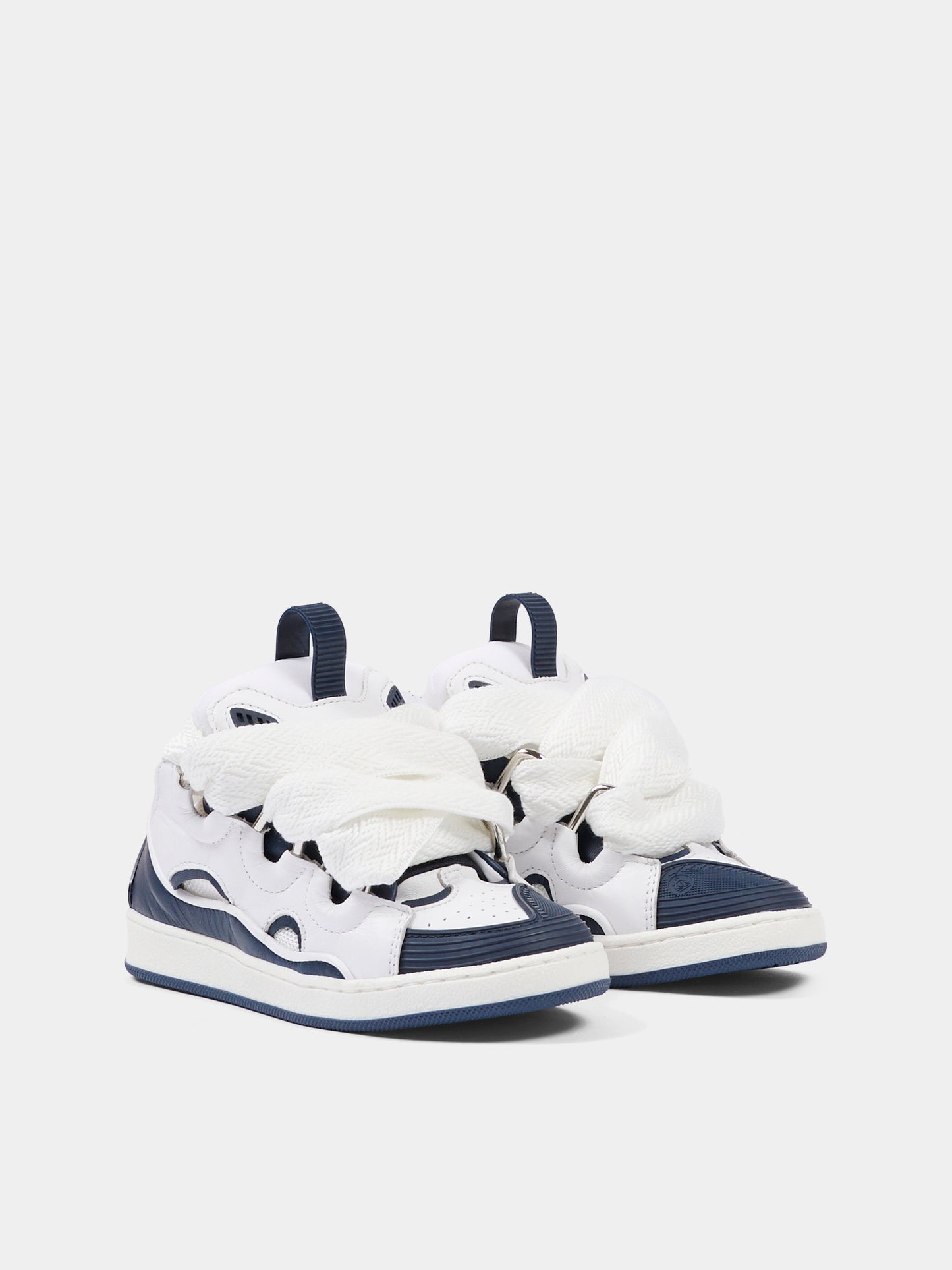 Sneakers blu per bambino con motivo Curb,Lanvin Petite,N30357 N68
