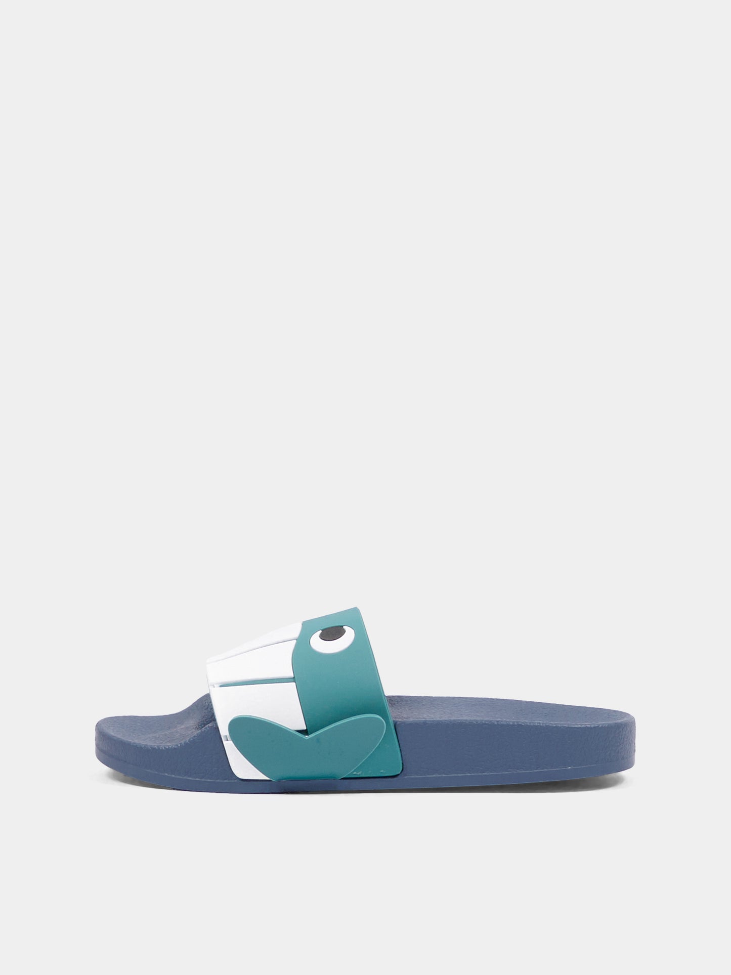 Ciabatte blu per bambino con decoro balena,Stella Mccartney Kids,TY0Q76-Z2948 61G