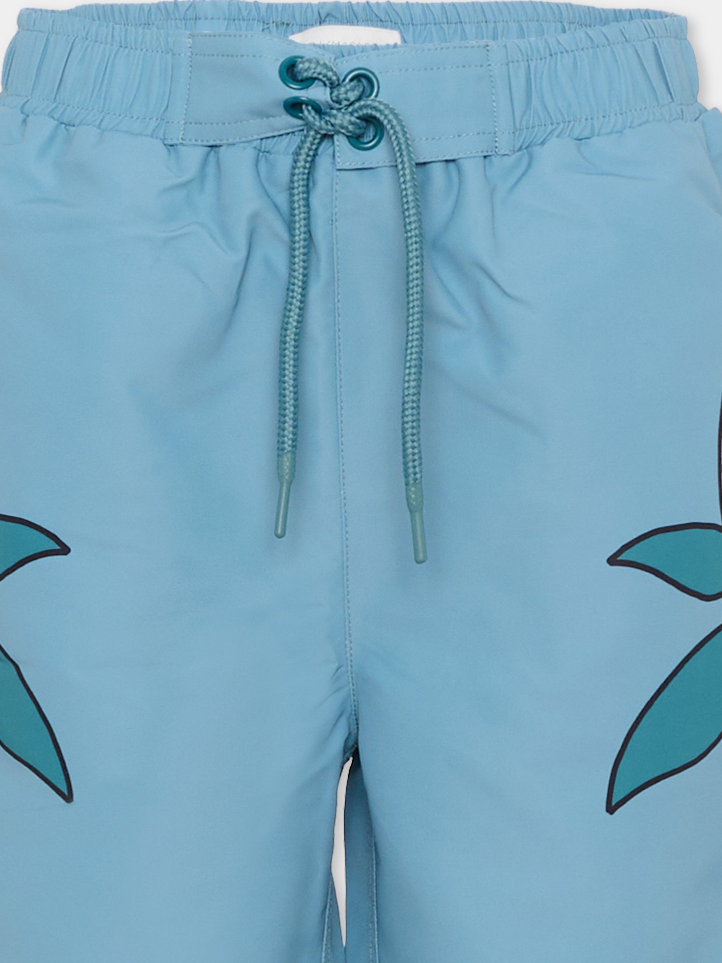 Boxer mare blu per bambino con balena,Stella Mccartney Kids,TYCP69-Z0433 642