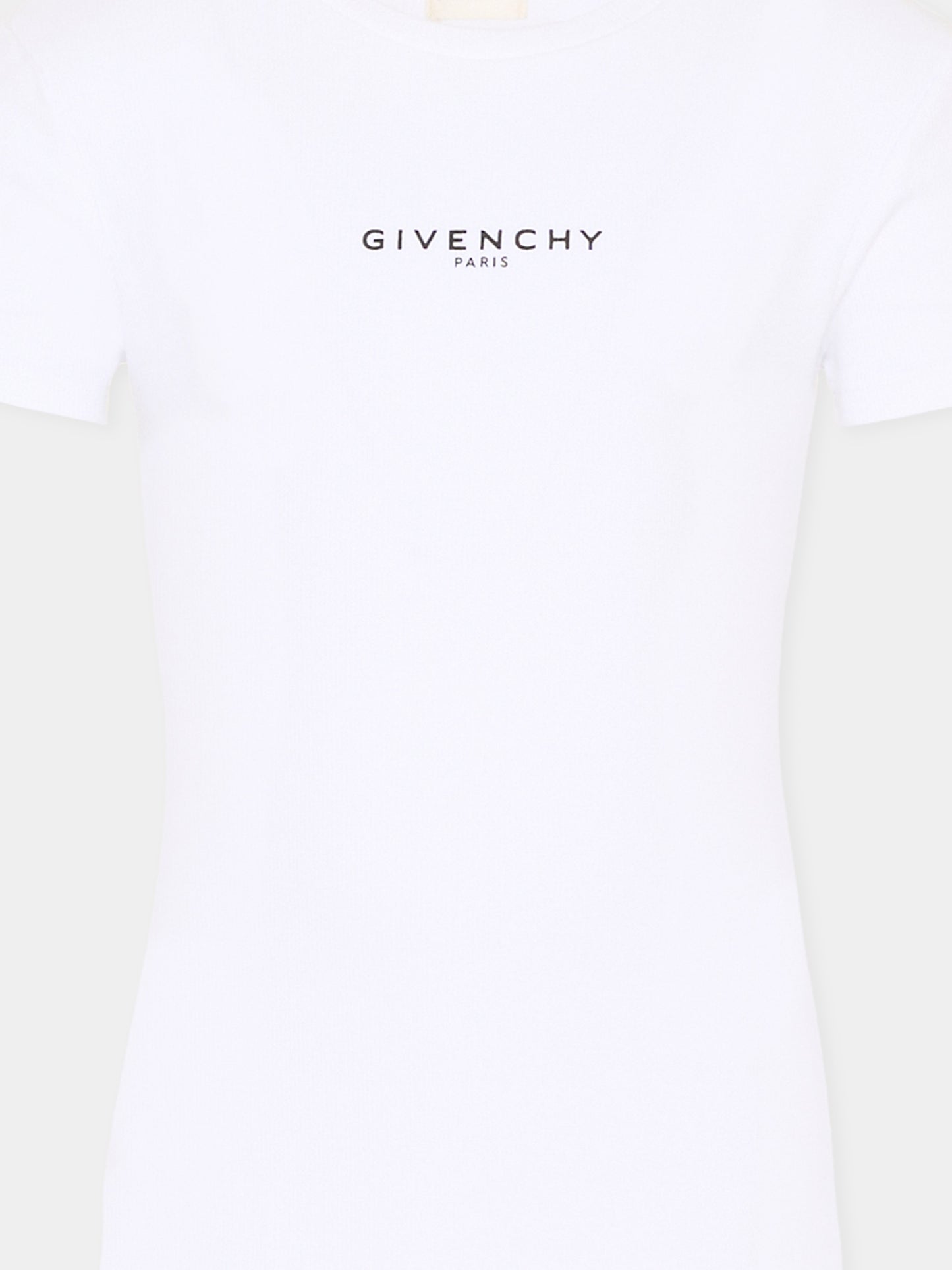 Vestito bianco per bambina con logo,Givenchy Kids,H31222 10P