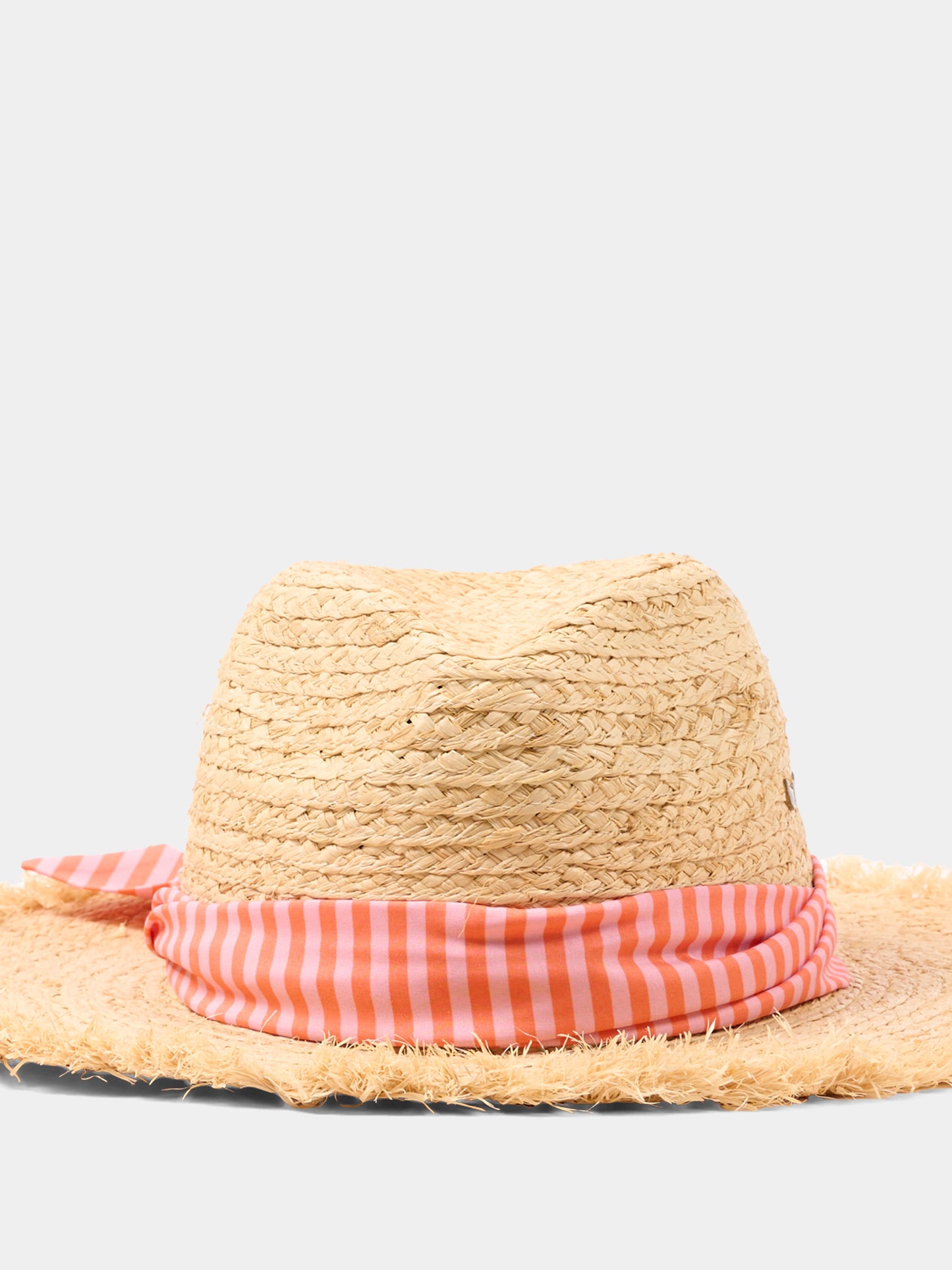 Cappello di paglia beige per bambina,Zadig & Voltaire Kids,X60613 182