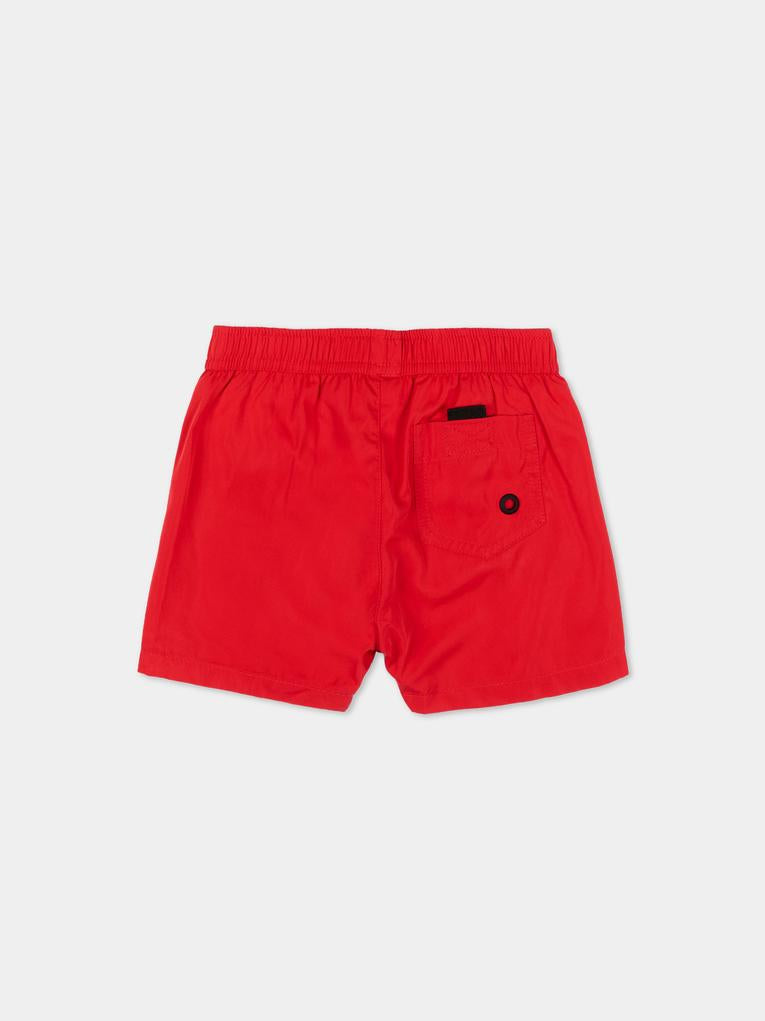 Boxer mare rosso per neonato con logo,Diesel,K00783 KXBPB K405