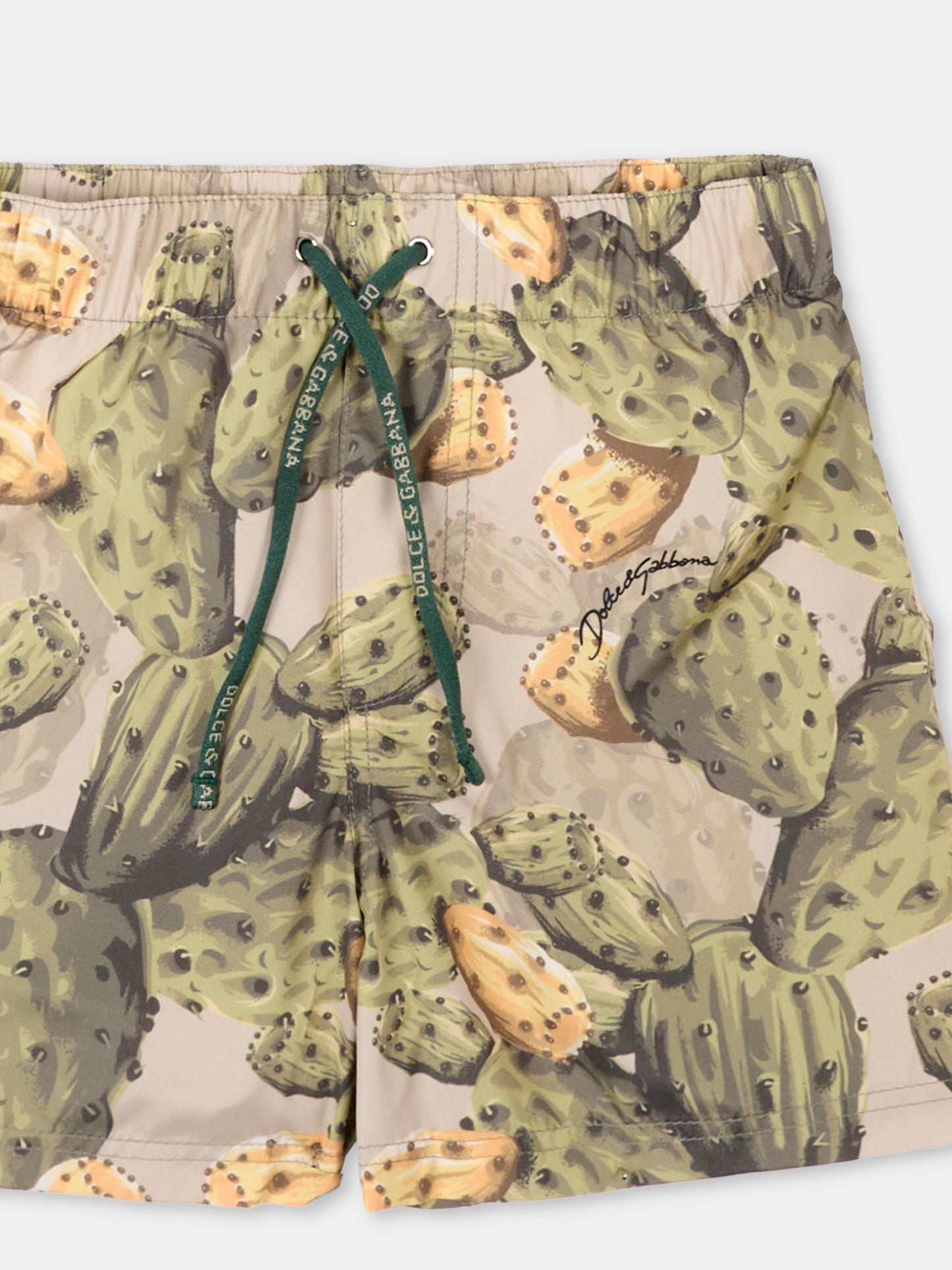 Boxer mare multicolor per neonato stampa fichi d’India,Dolce & Gabbana Kids,L1J818 ON0CI HA5XN