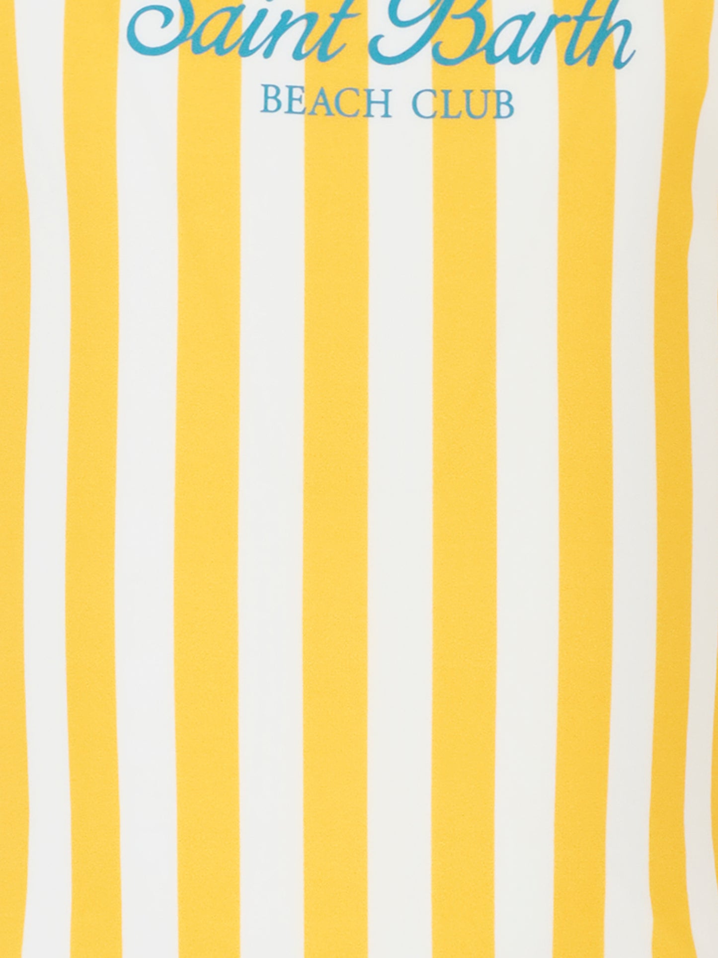 Costume intero giallo per bambina con logo,Mc2 Saint Barth,CARA001 01472H