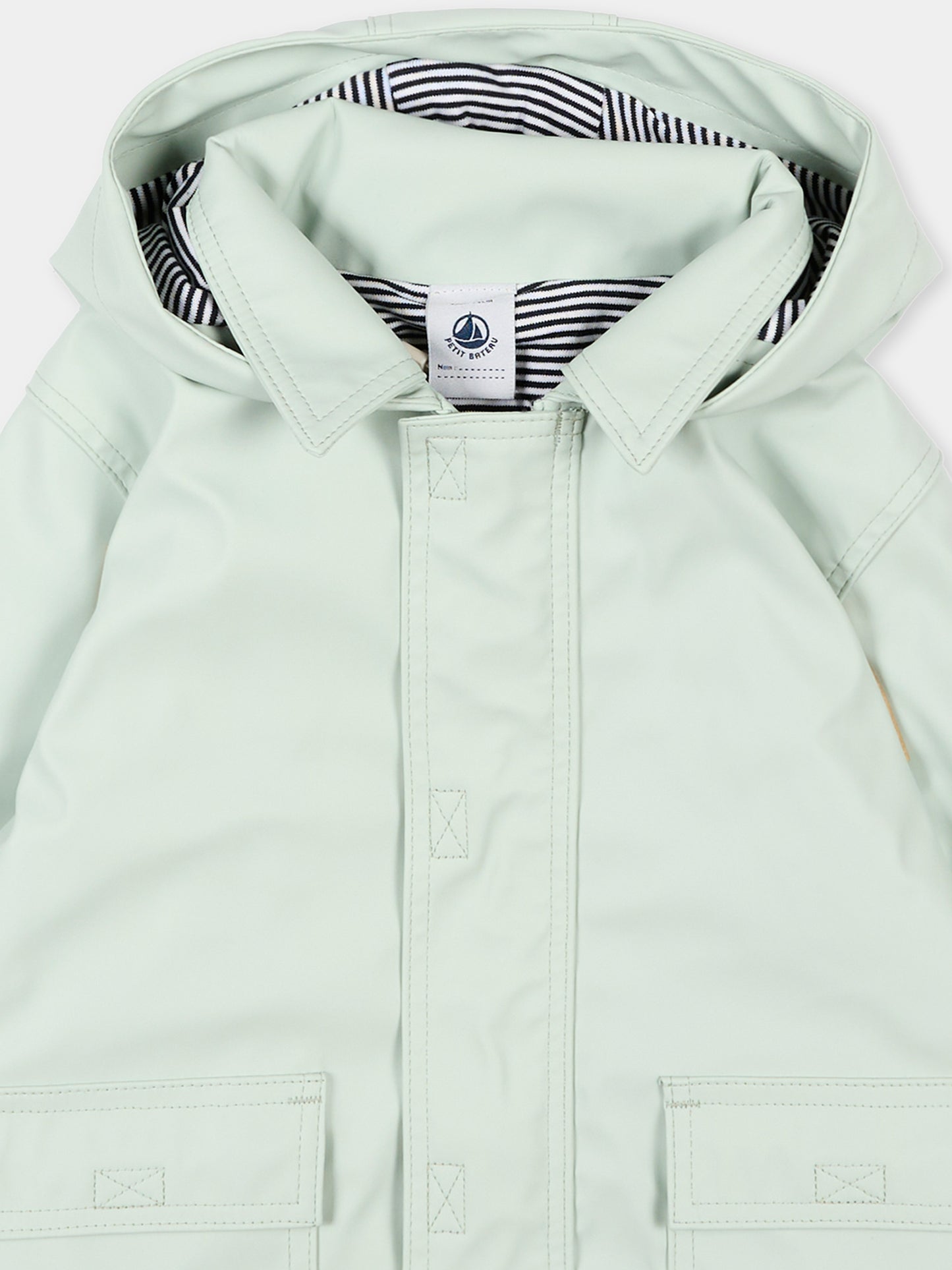 Giaccha a vento celeste per neonato,Petit Bateau,A0FKB SPRAY 01