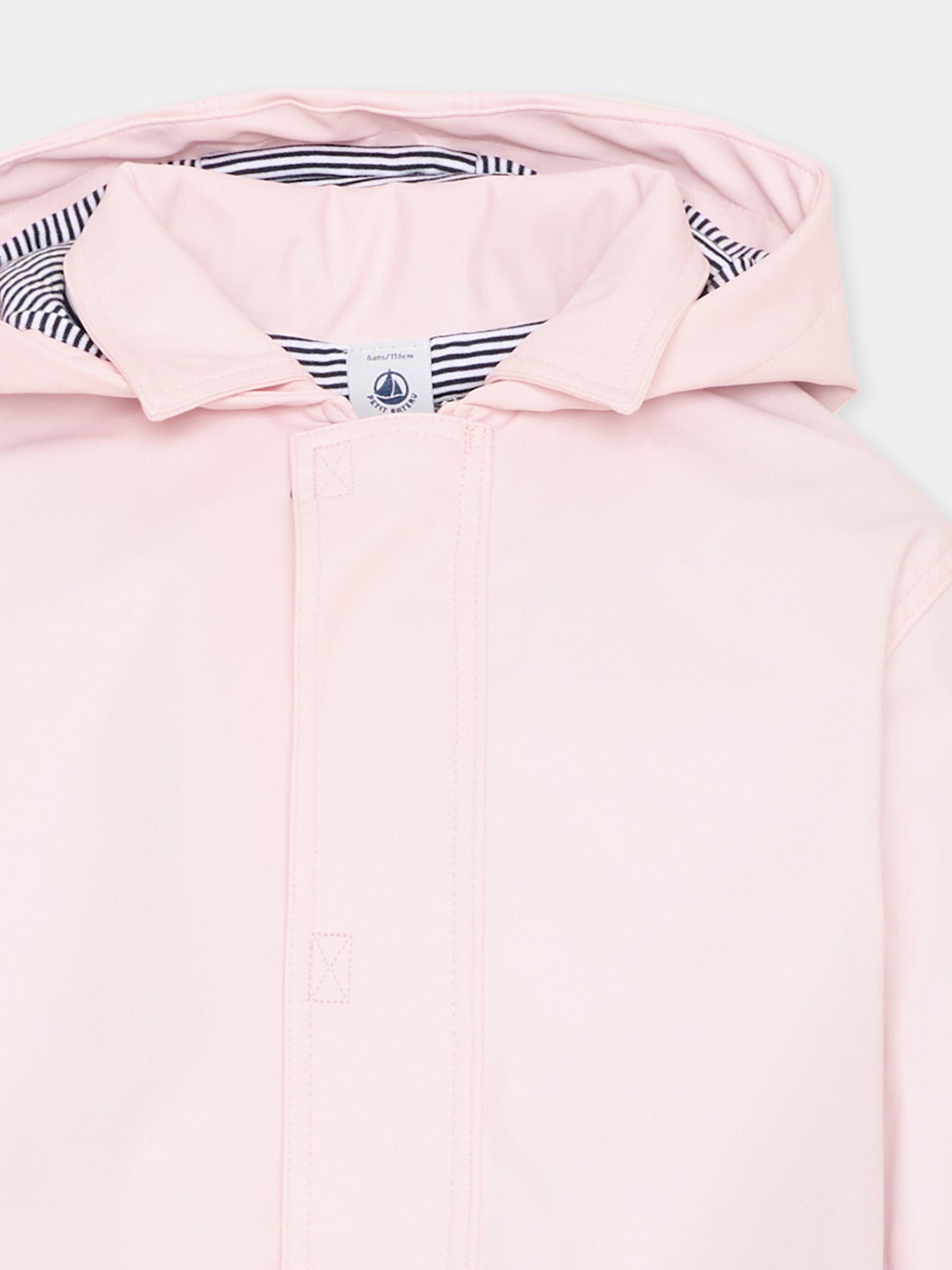 Giacca a vento rosa per bambina,Petit Bateau,A0FJK BARELY 05