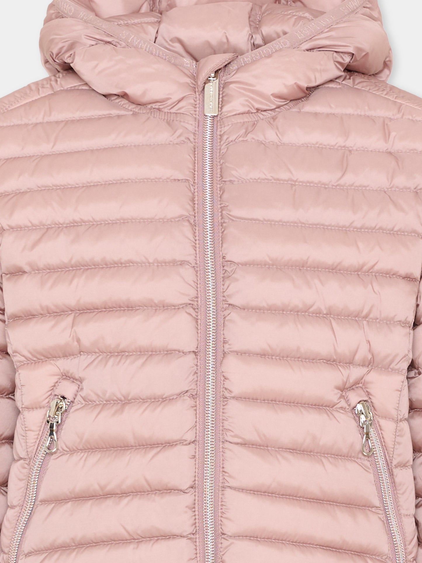 Piumino rosa per bambina con logo,Colmar Originals Kids,3490A 9VX 756