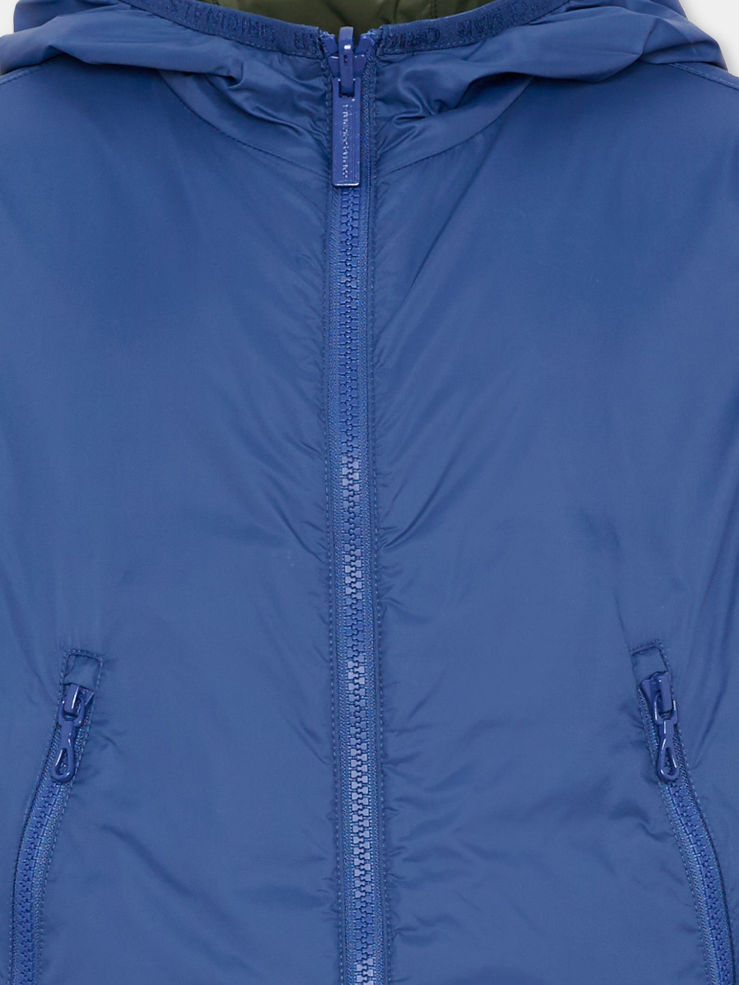 Giacca a vento blu per bambino con logo,Colmar Originals Kids,3906A 8VX 432