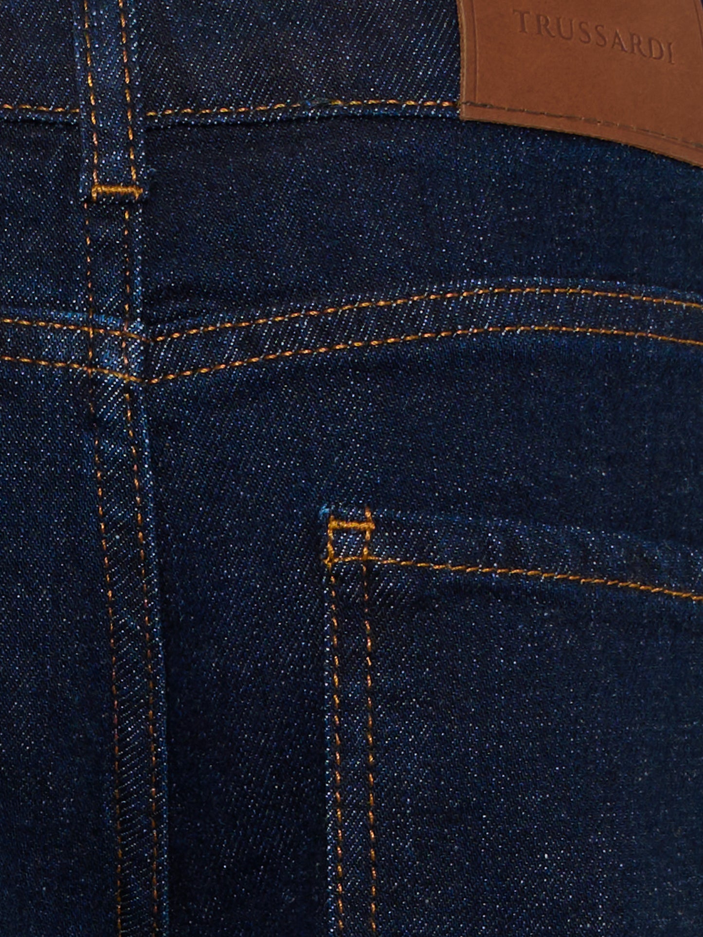 Jeans denim per bambino con logo,Trussardi Junior,TBA25088JE DENIM BLUE MEDIUM