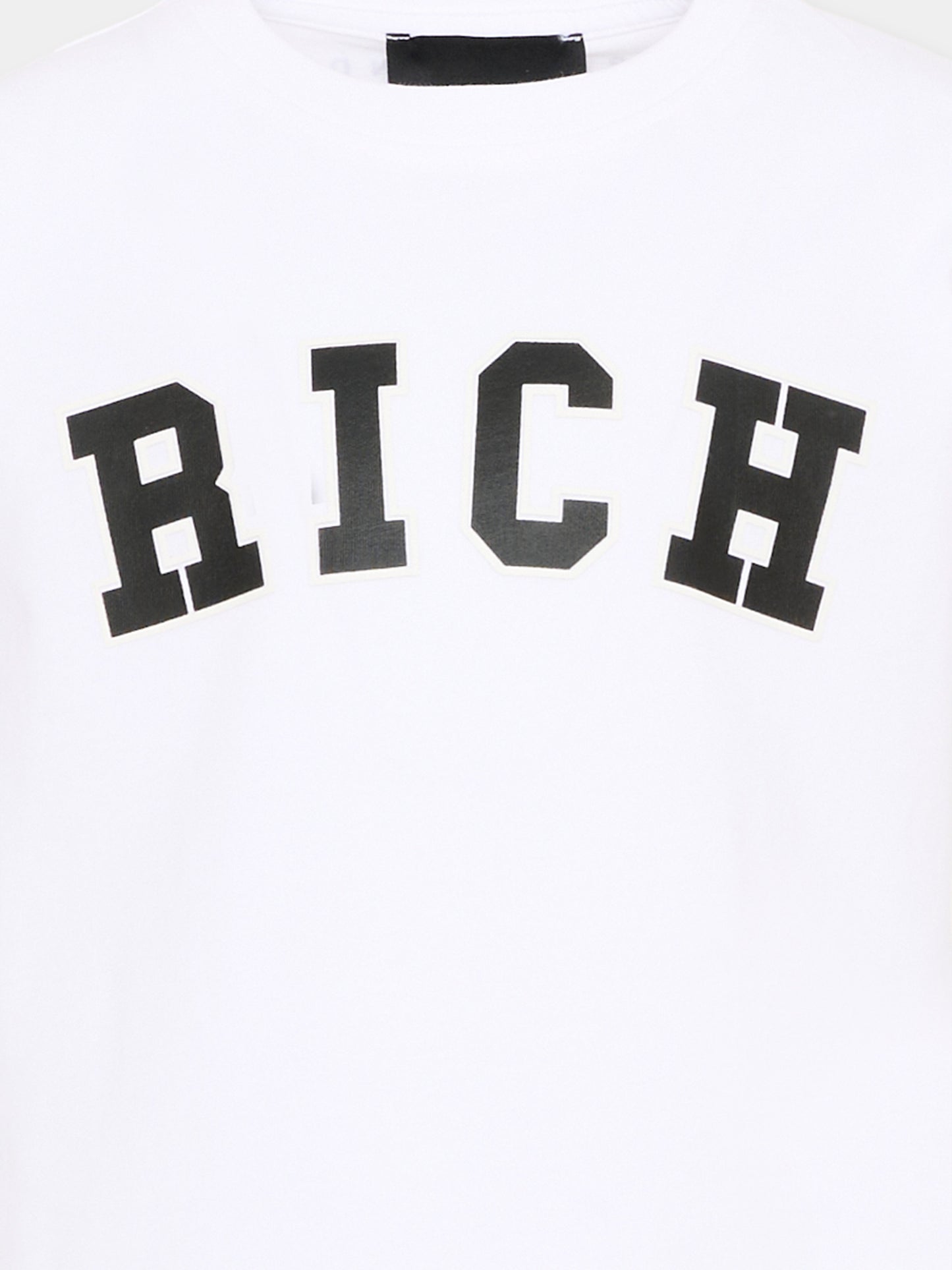 T-Shirt bianca per bambino con logo,Richmond,RBP26012TS WHITE