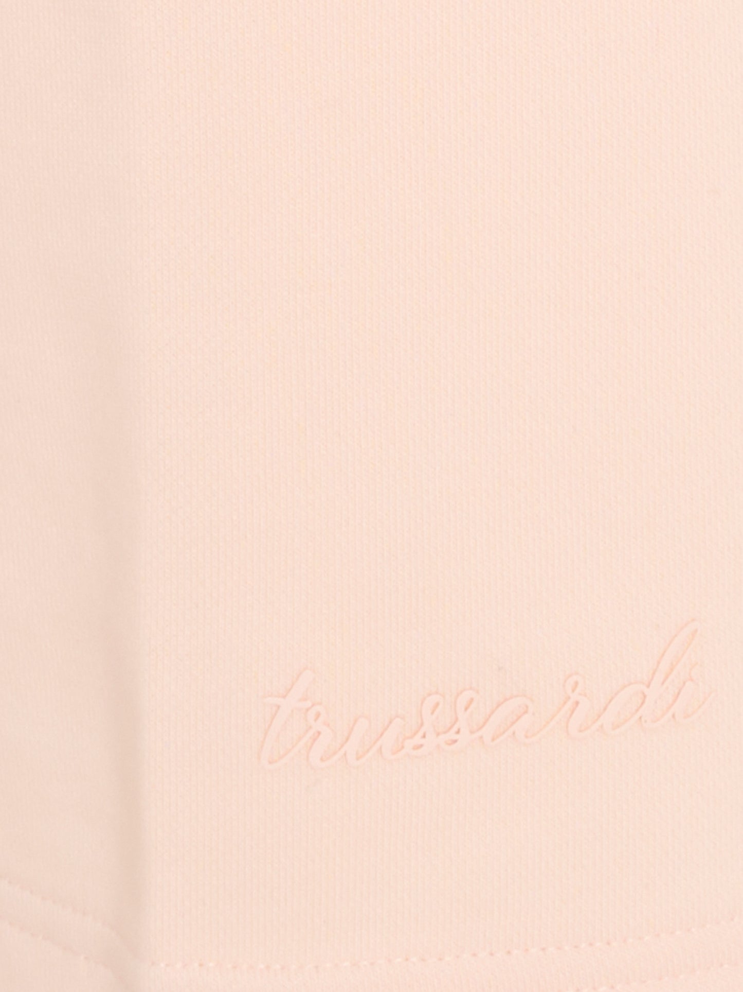 Pantaloni sportivi rosa per bambina con logo,Trussardi Junior,TGP26012PA PINK SCALLOP SHELL