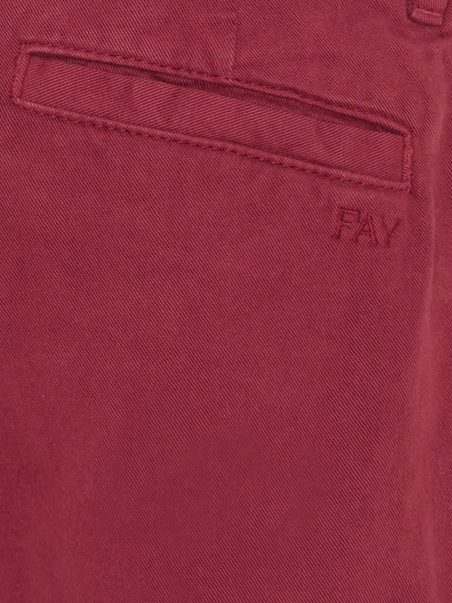Pantaloni bordeaux per bambino con logo,Fay Kids,FT6P10 Z1772 416