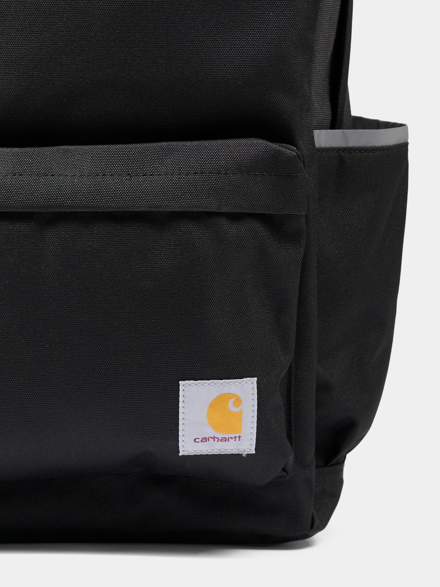 Zaino nero per bambini con logo,Carhartt,0321810 BLACK