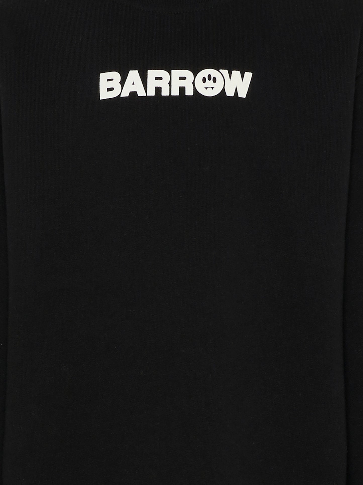 Felpa nera per bambino con logo,Barrow,F5BKJUSW161 110