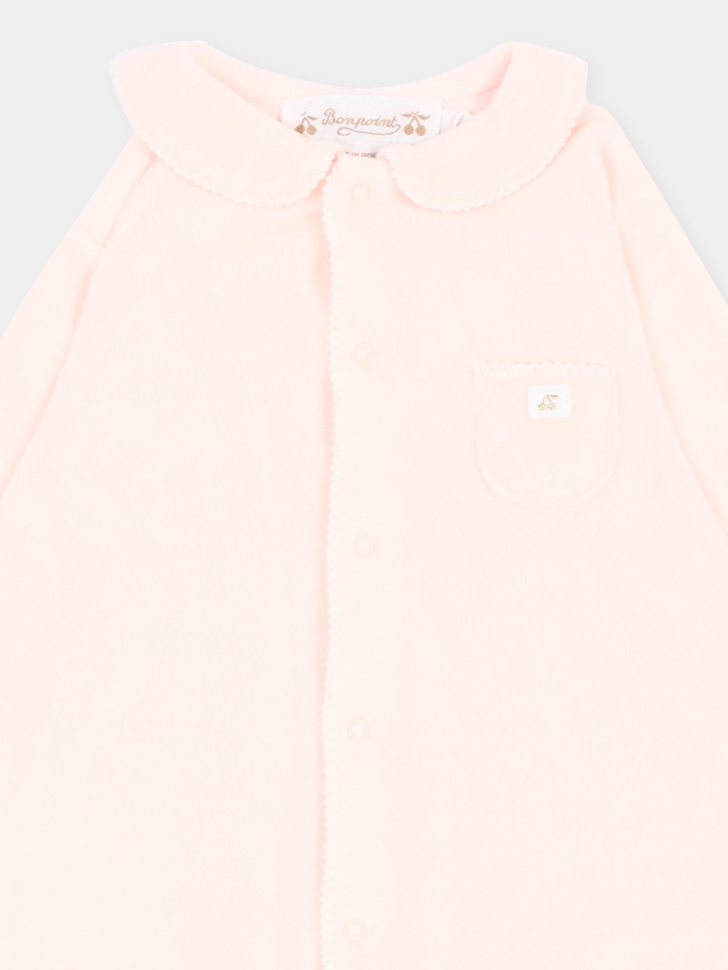Tutina rosa per neonata,Bonpoint,PEBPI1051PY 021