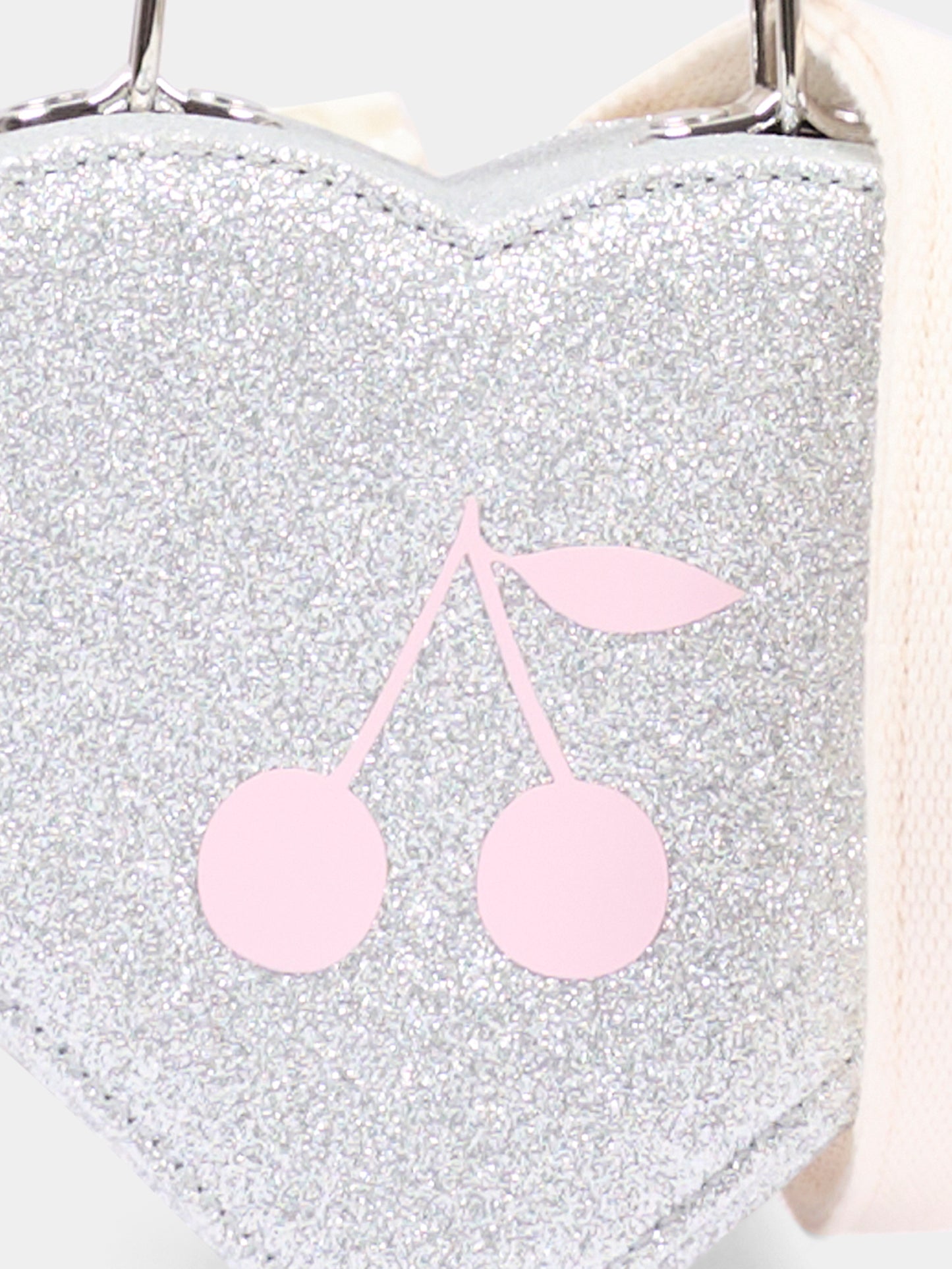 Borsa argento a forma di cuore per bambina,Bonpoint,P06GBAW00001 089