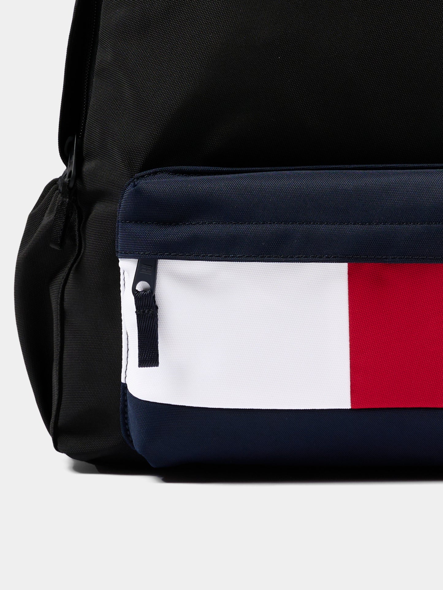 Zaino nero per bambini con logo,Tommy Hilfiger Junior,KA0KA00115 BDS