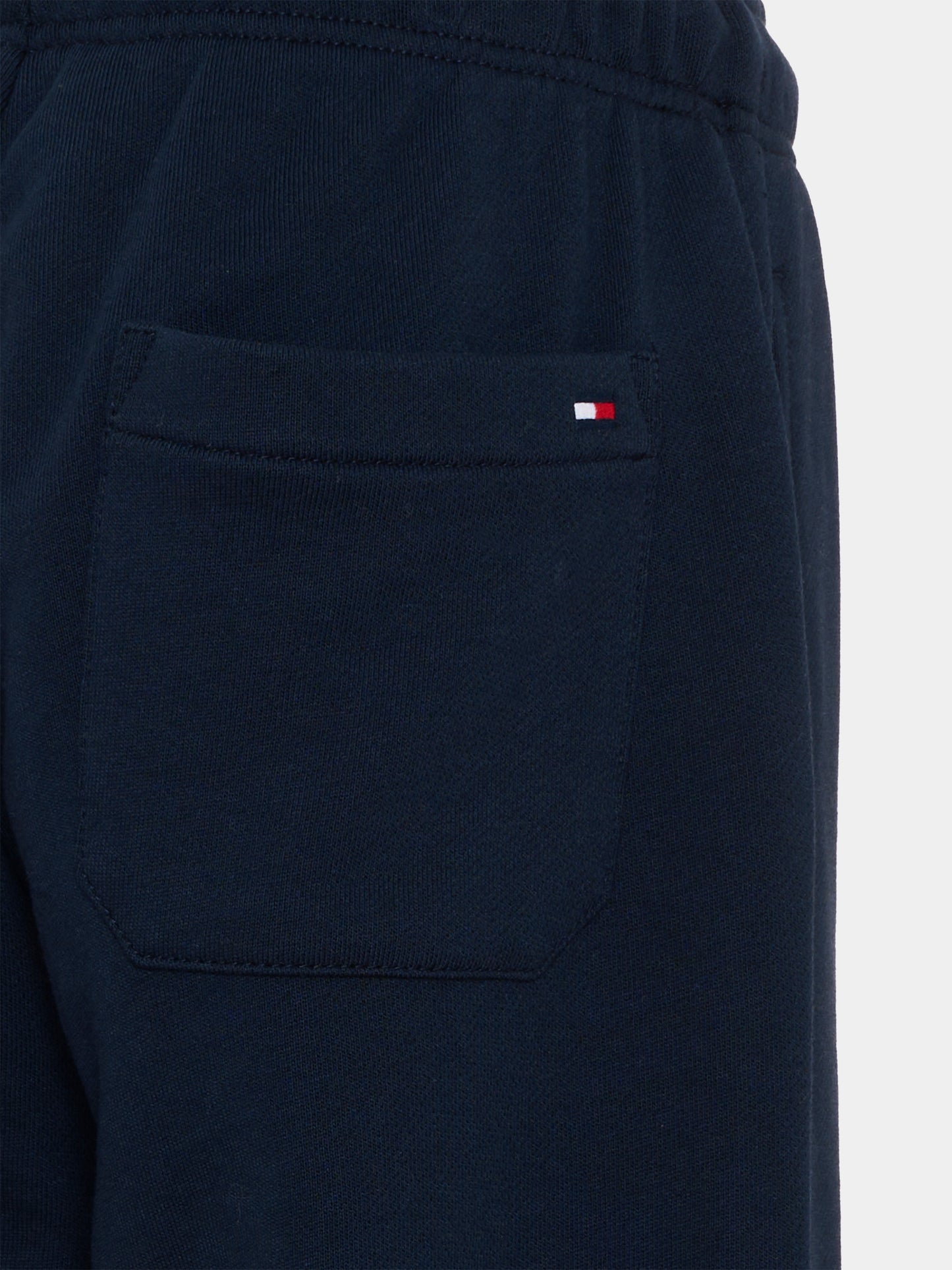 Pantaloni sportivi blu per bambino con logo,Tommy Hilfiger Junior,KB0KB10497 C1G
