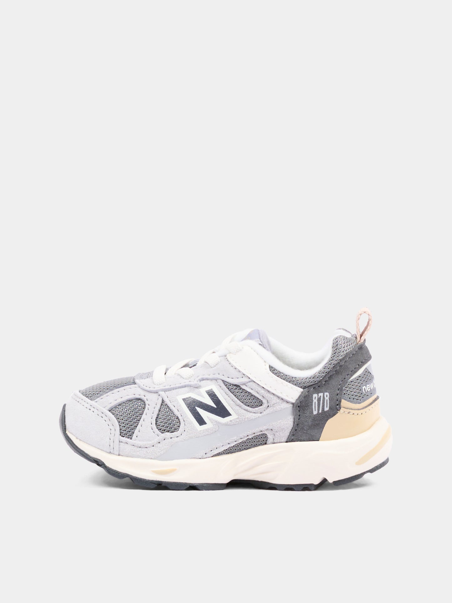 Sneakers grigie 878 per bambini,New Balance,IV878GG1