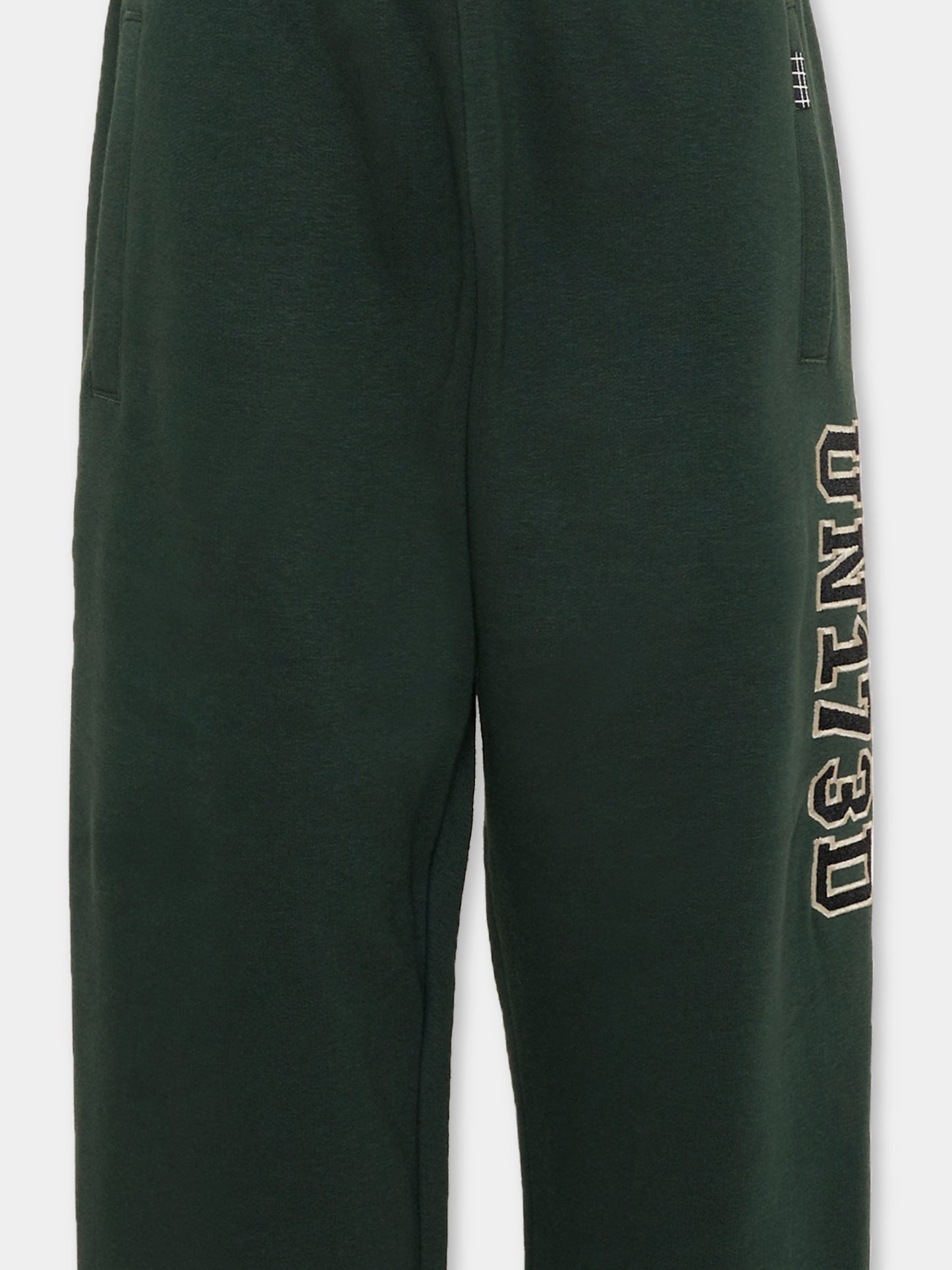 Pantalone sportivo verde Pantalone tuta verde per bambino con logo,Molo,1W26I201 5721