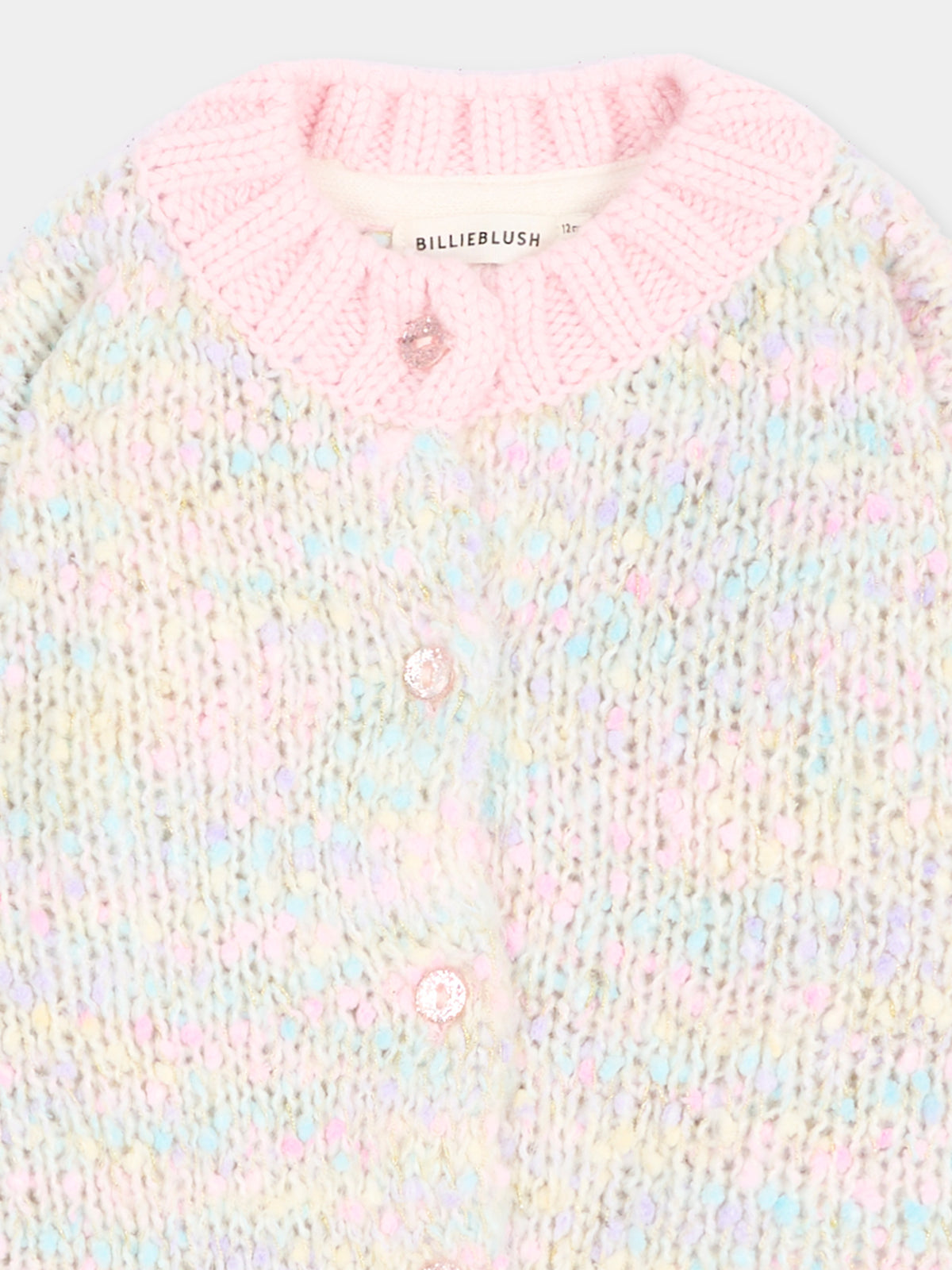 Cardigan multicolor per neonata,Billieblush,U22457 Z41