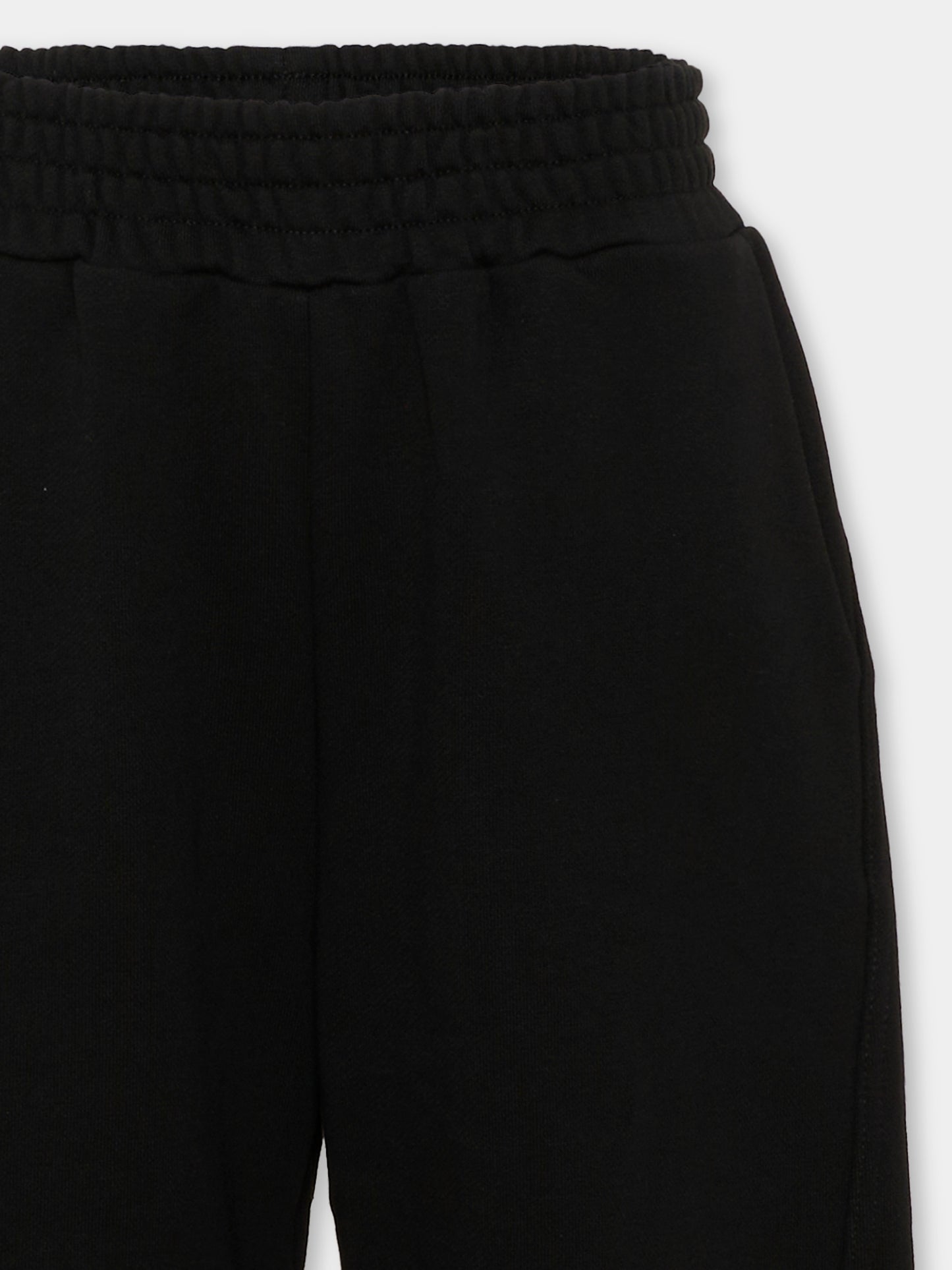 Pantaloni sportivi neri per bambini con logo,Givenchy Kids,H31284 09B