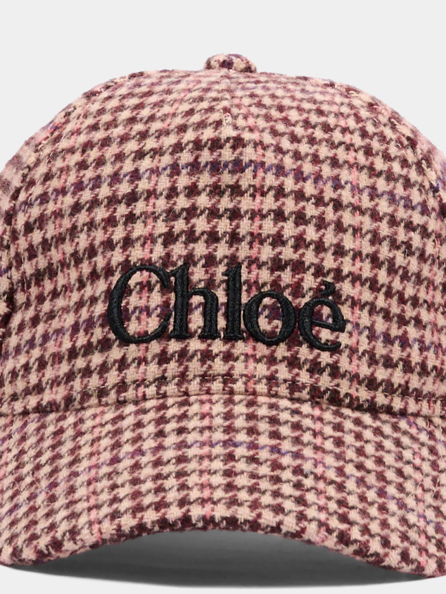 Cappello con visiera multicolor per bambina con logo,Chloé Kids,C21311 Z67