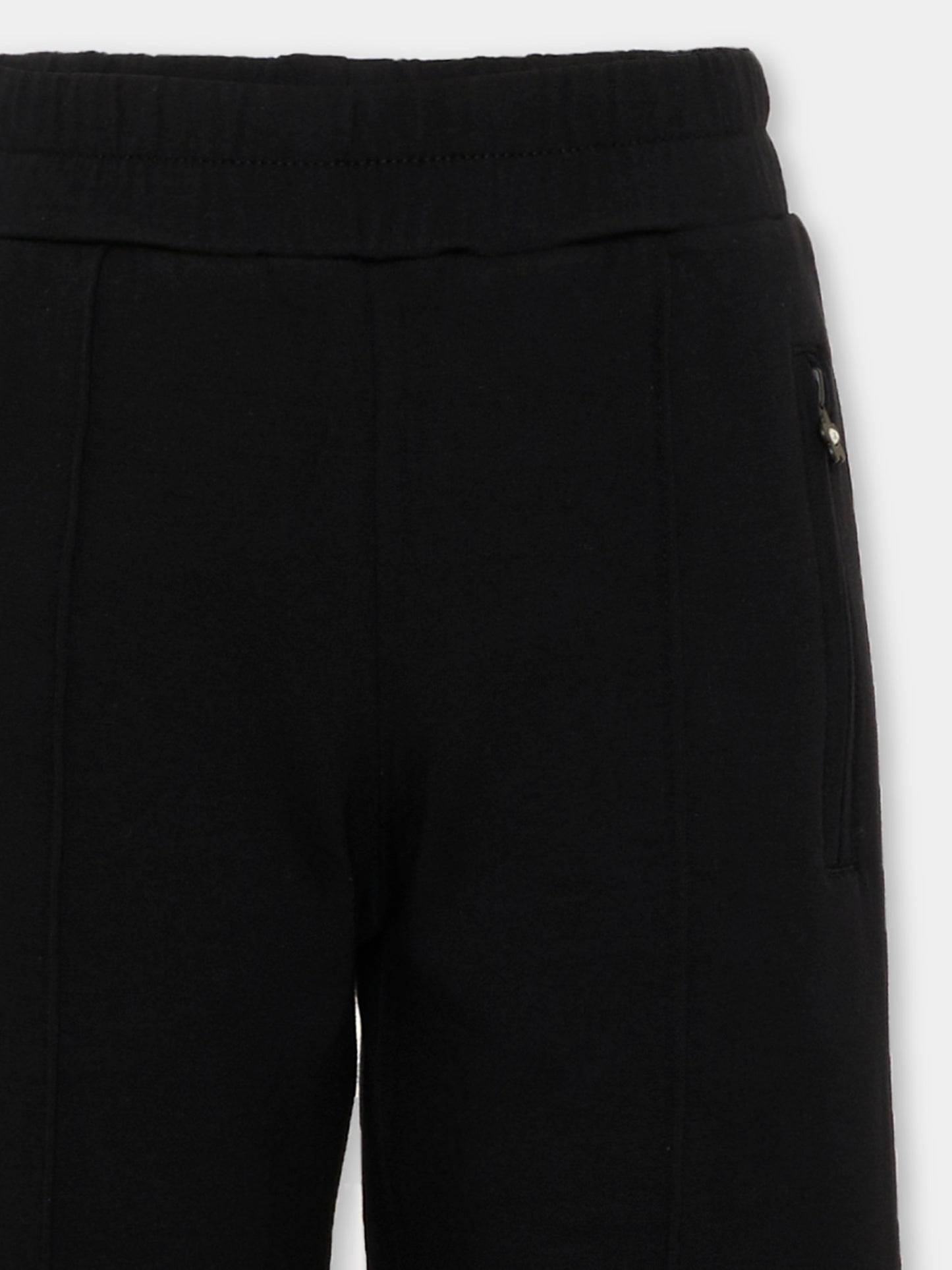 Pantalone nero per bambina con logo,Marc Jacobs,W60987 09B