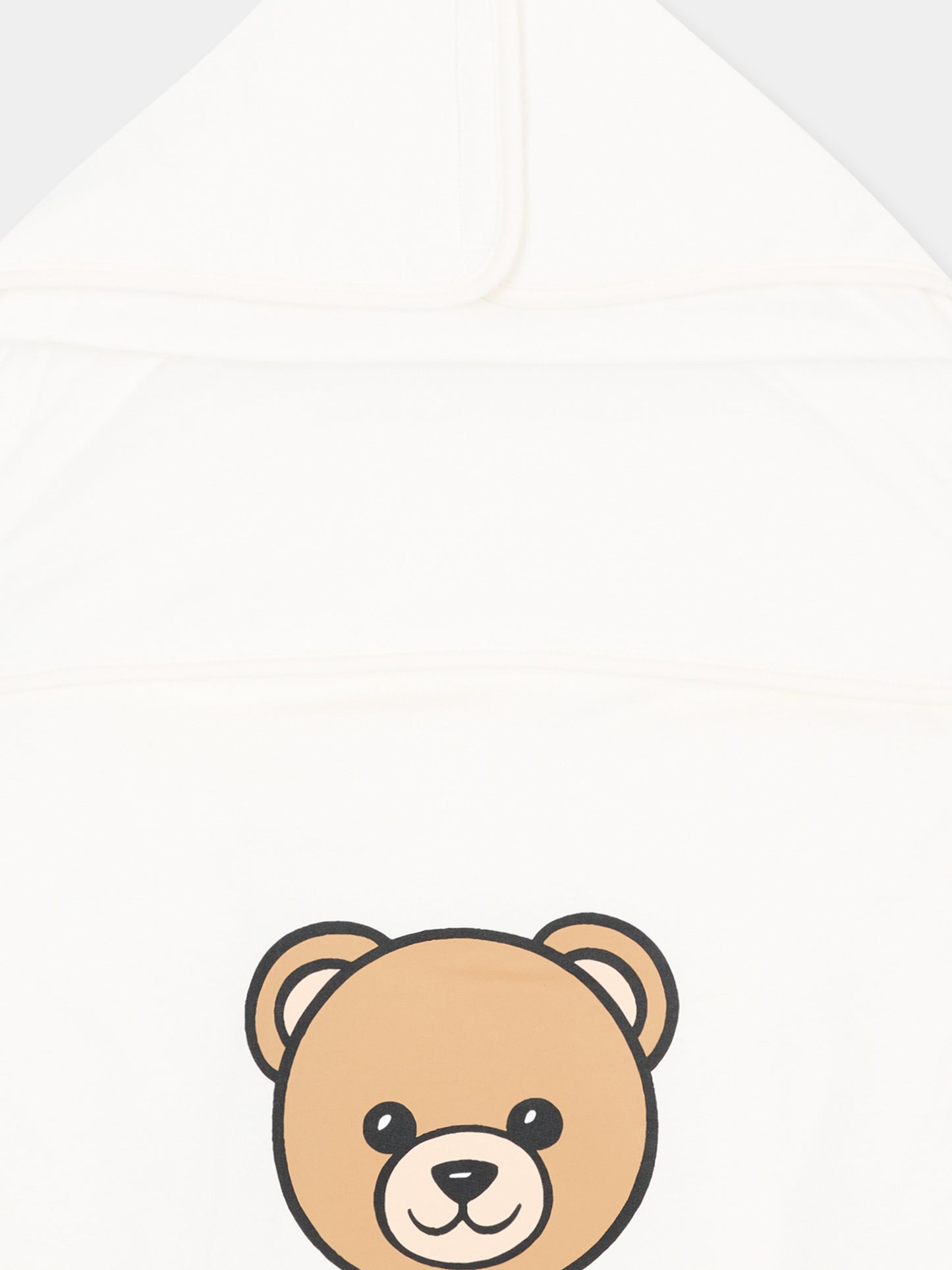 Sacco nanna avorio per neonati con Teddy Bear,Moschino Kids,MUE00W LCA40 10063