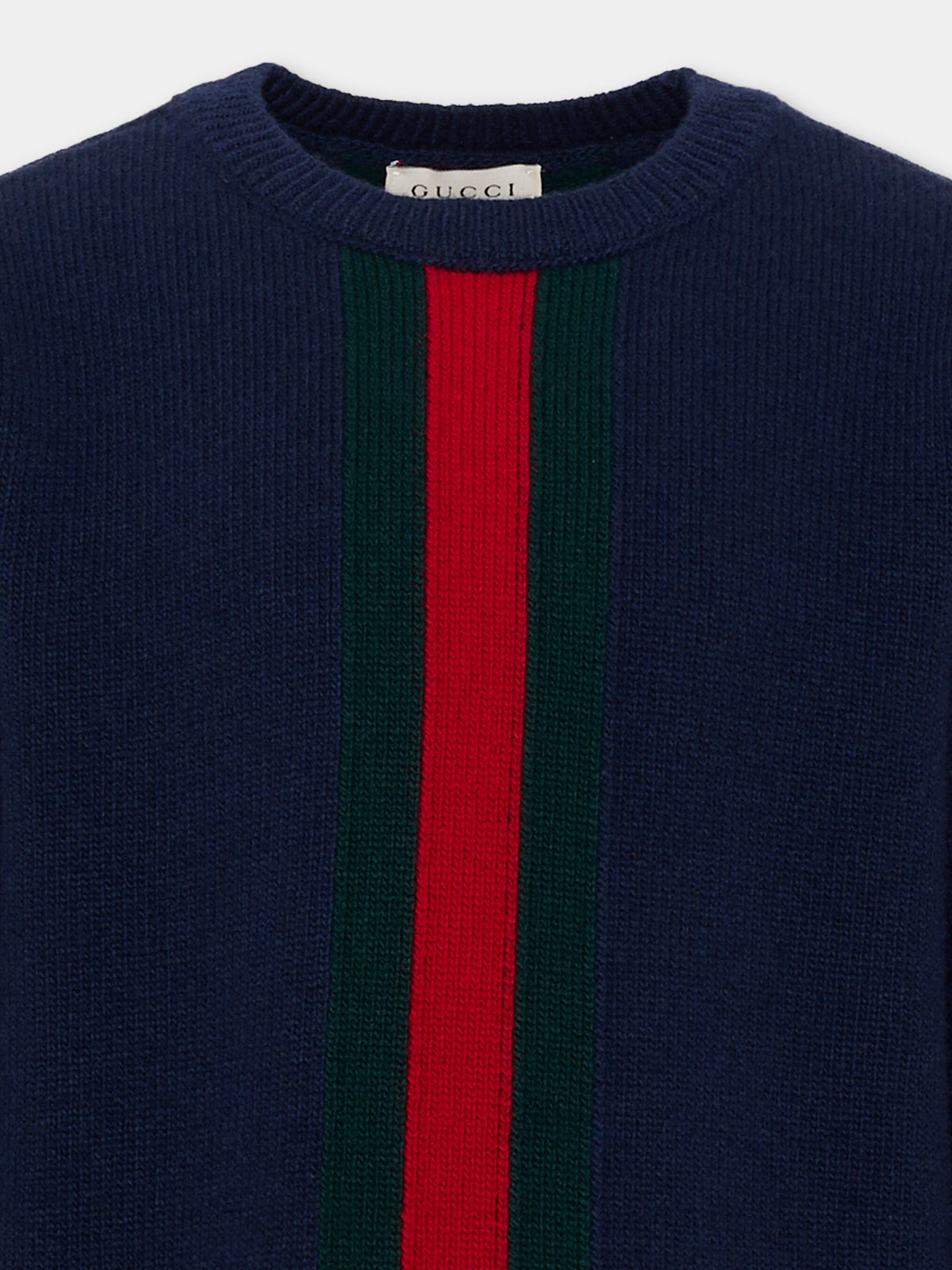 Pull bleu pour enfants avec Web