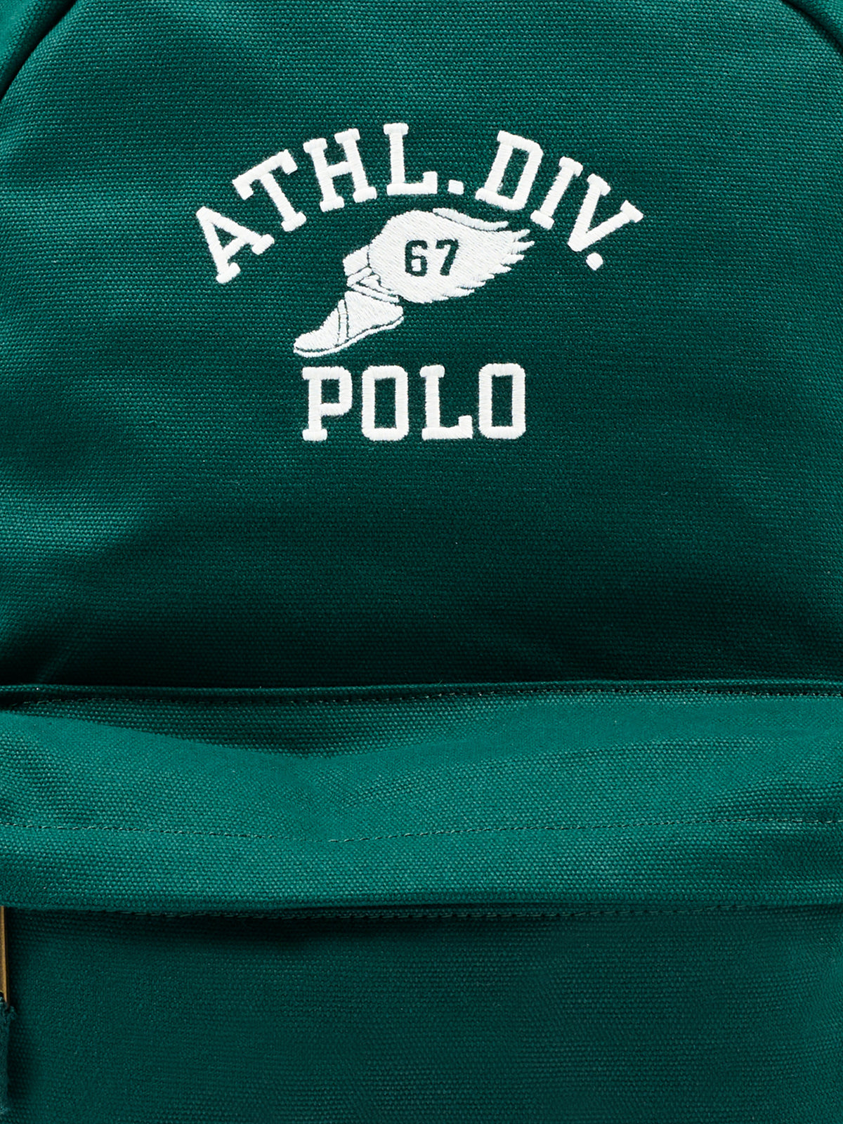 Zaino verde per bambino con ricamo,Ralph Lauren Kids,9AR195 F9K