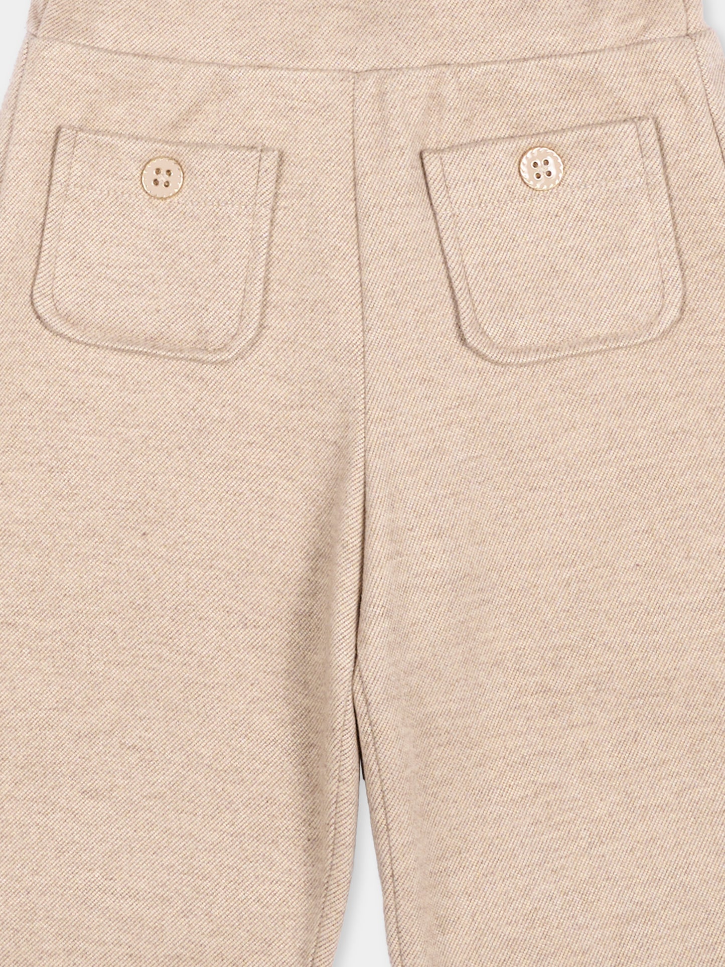Pantaloni casual beige per neonata,Mayoral,2555 026
