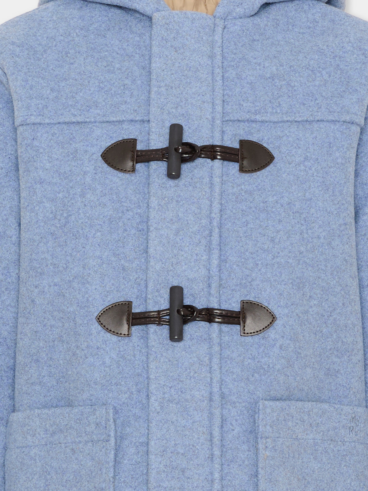 Cappotto celeste per bambino con alamari,Mayoral,4472 018