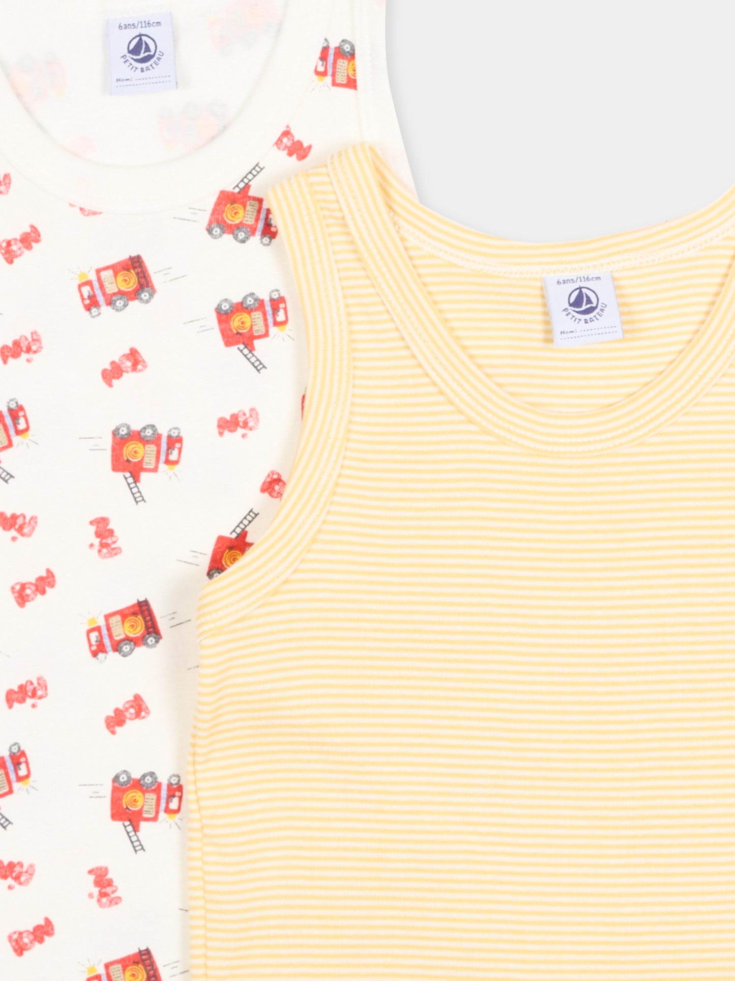 Canottiera multicolor per bambino,Petit Bateau,A0GR2 00