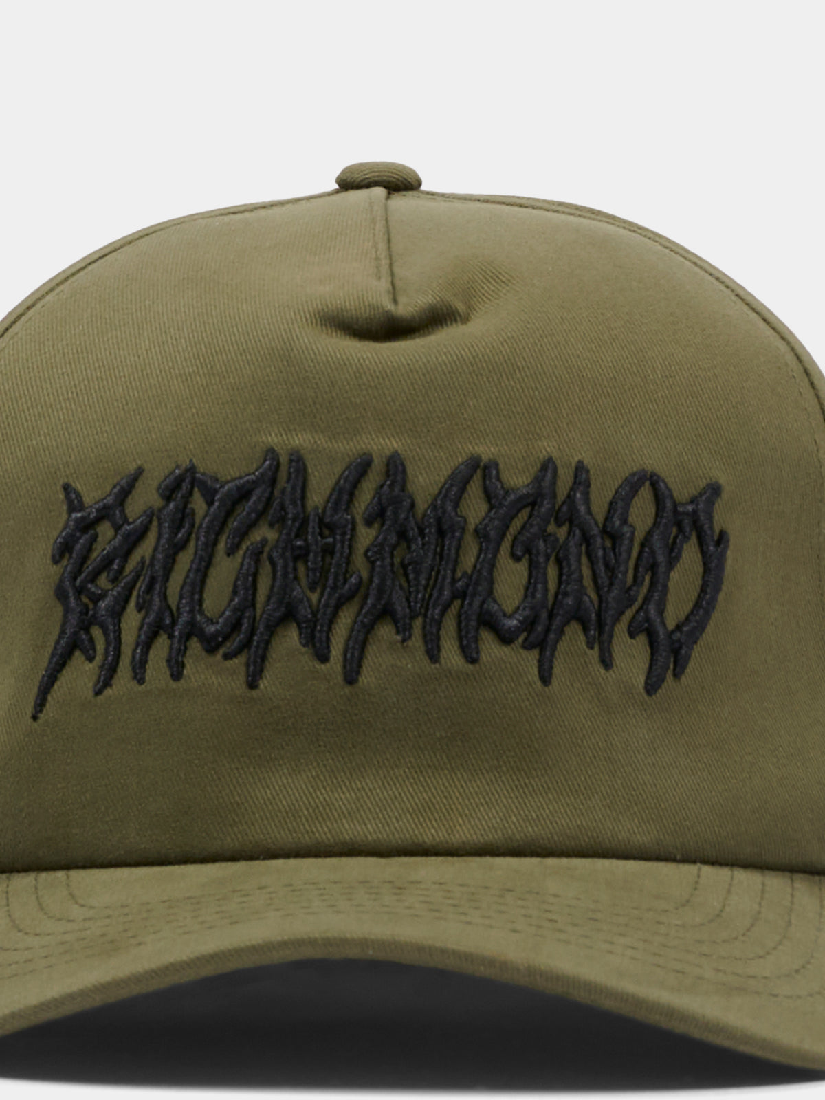 Cappello verde per bambino con logo,Richmond,RBA26132BT GREEN_MIL. GREEN MILITARY