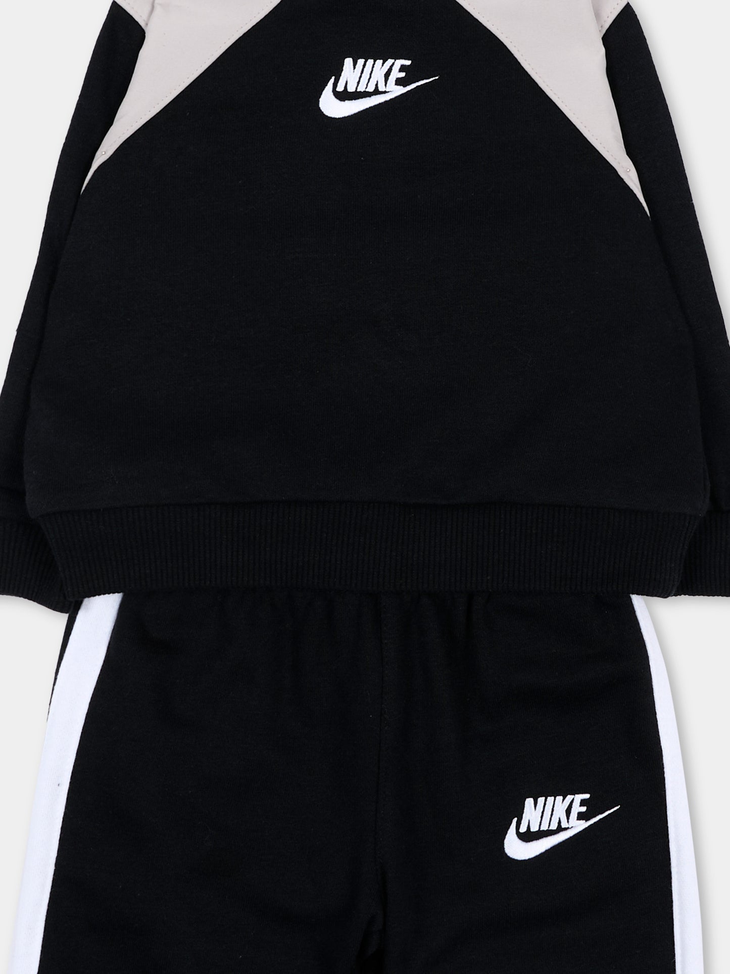 Completo sportivo lungo nero per neonati,Nike,66P197 023
