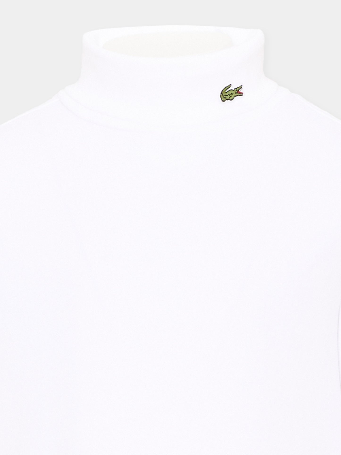 Dolcevita bianco per bambini con logo,Lacoste,7710 W8L
