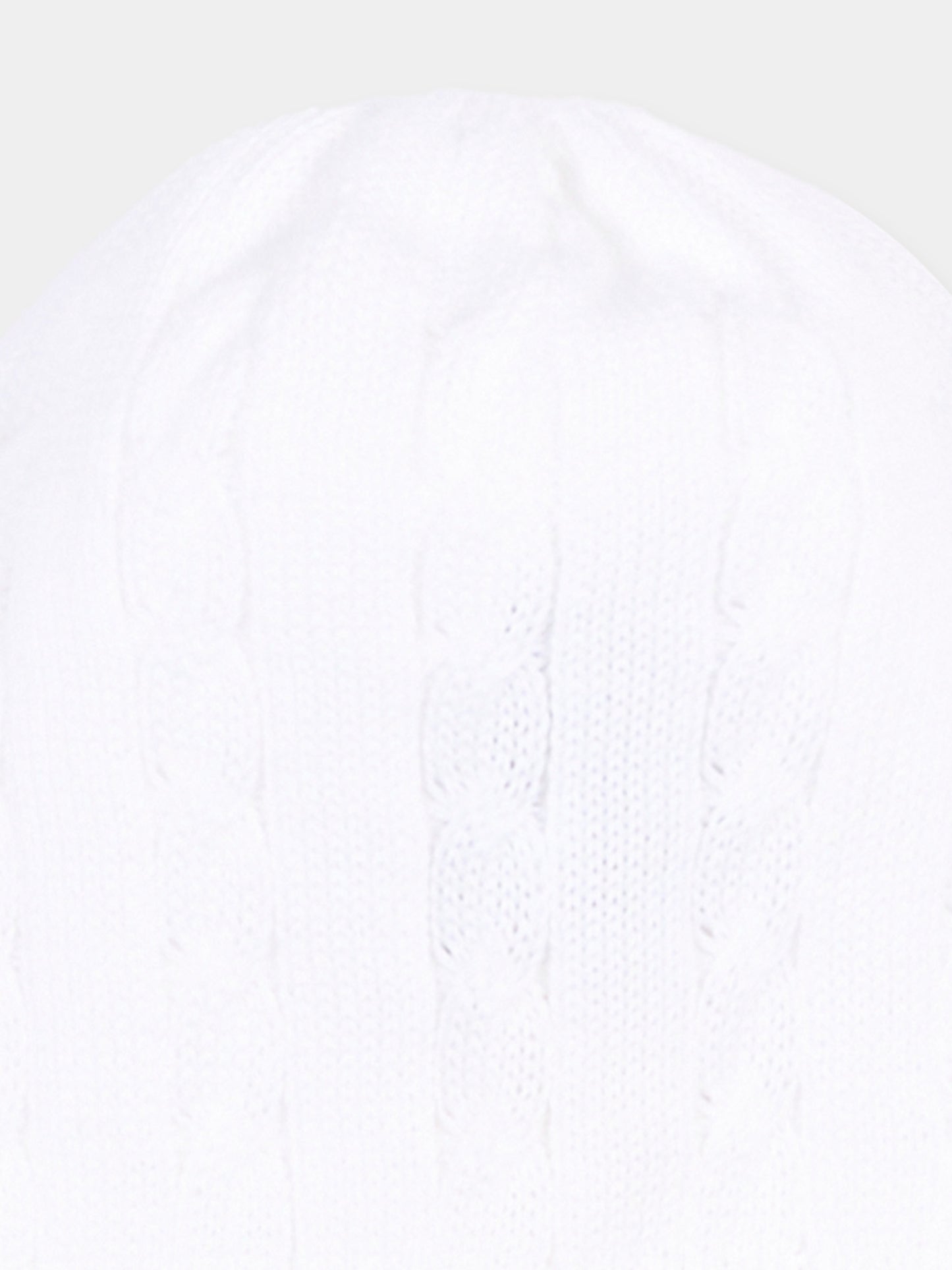 Cappello bianco per neonati a trecce,Little Bear,3112 BIANCO
