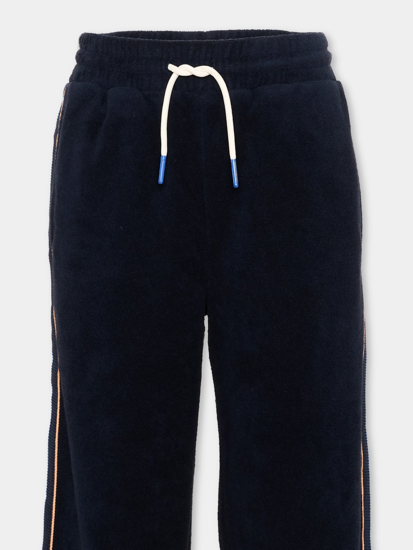 Pantalone blu per bambino con bande,Scotch&soda,183315 401