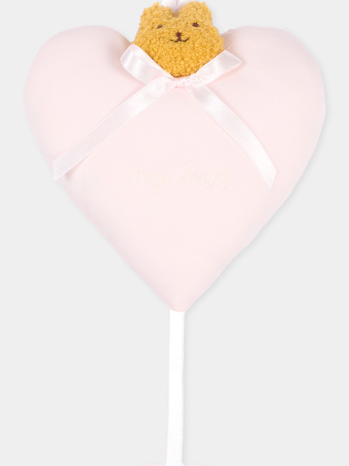 Fiocco de naissance rose My Boo pour Bébé Fille