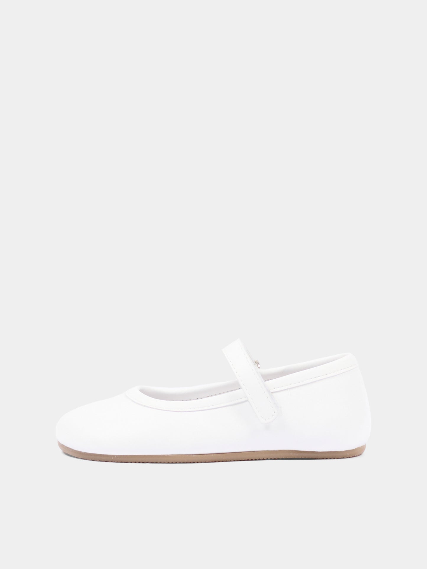 Ballerine bianche per bambina,Pisamonas,1815 BLANCO