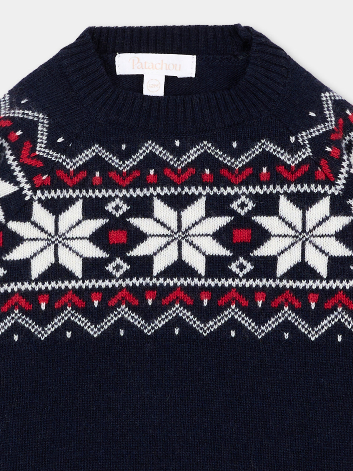 Maglione blu per neonato,Patachou,PAP 47 SWE4333364 360