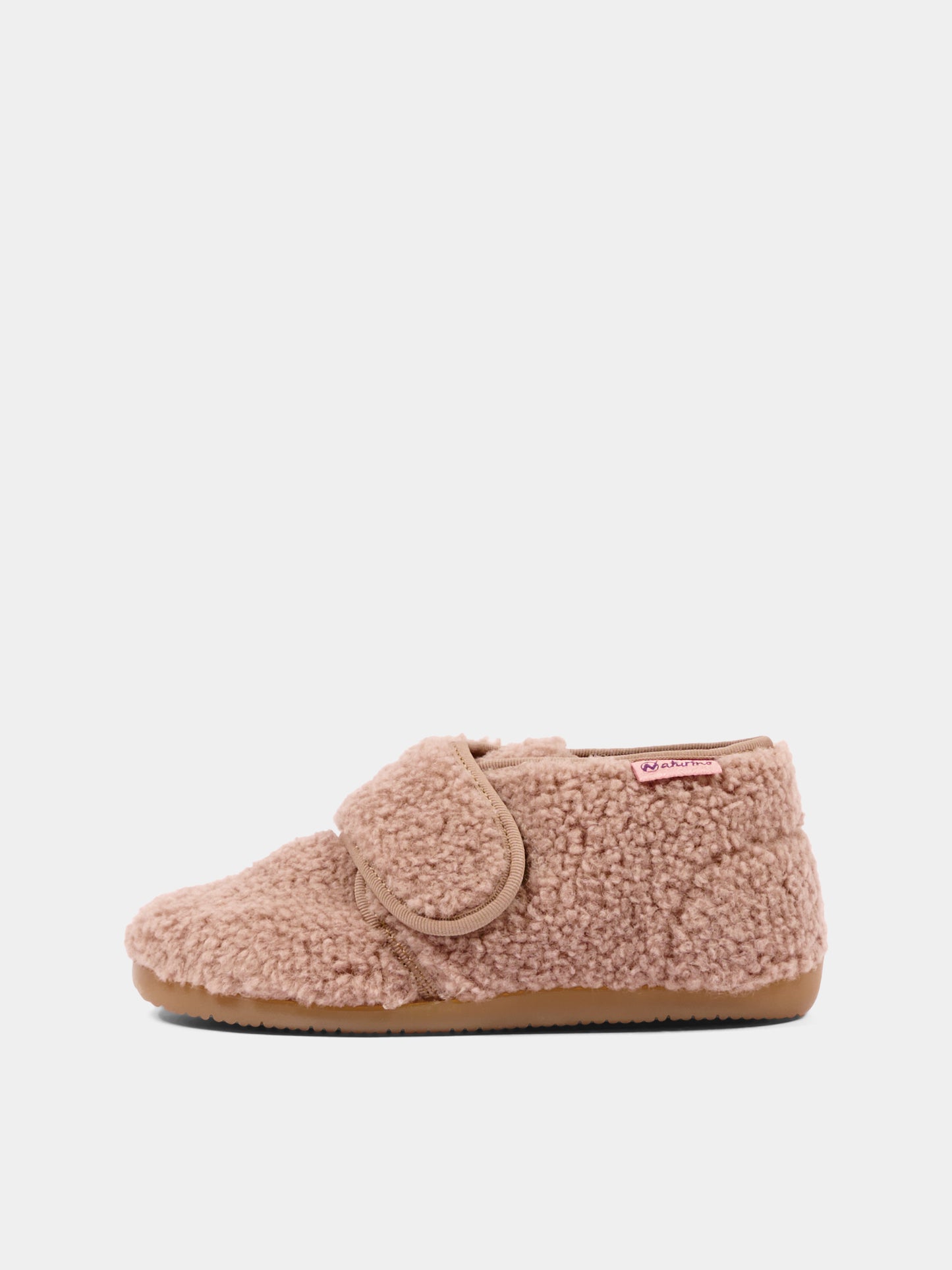 Pantofole rosa per bambina con strappo,Naturino,001 4000673 55 0M01