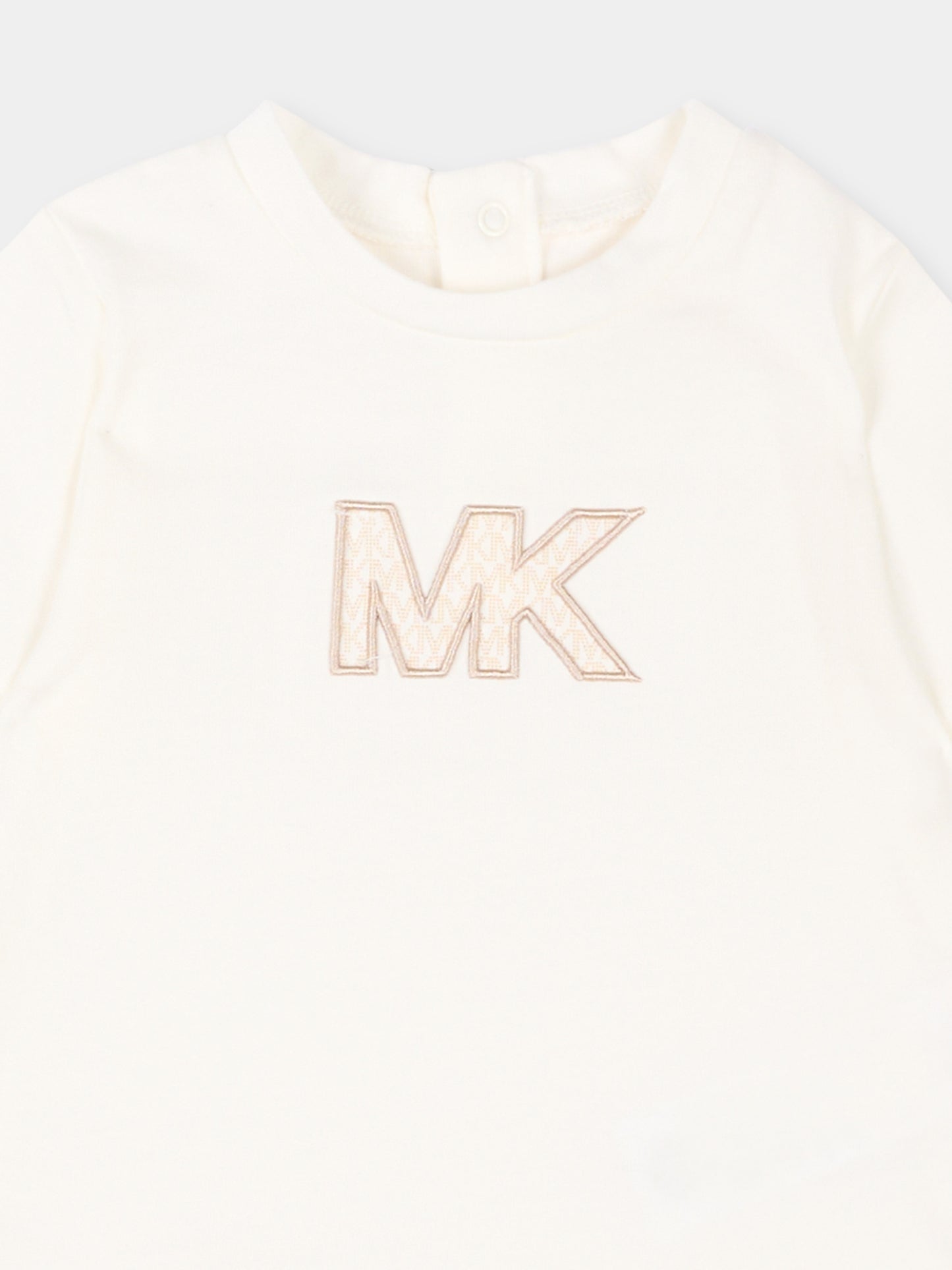 Completo sportivo avorio per neonata,Michael Kors,R30547 190