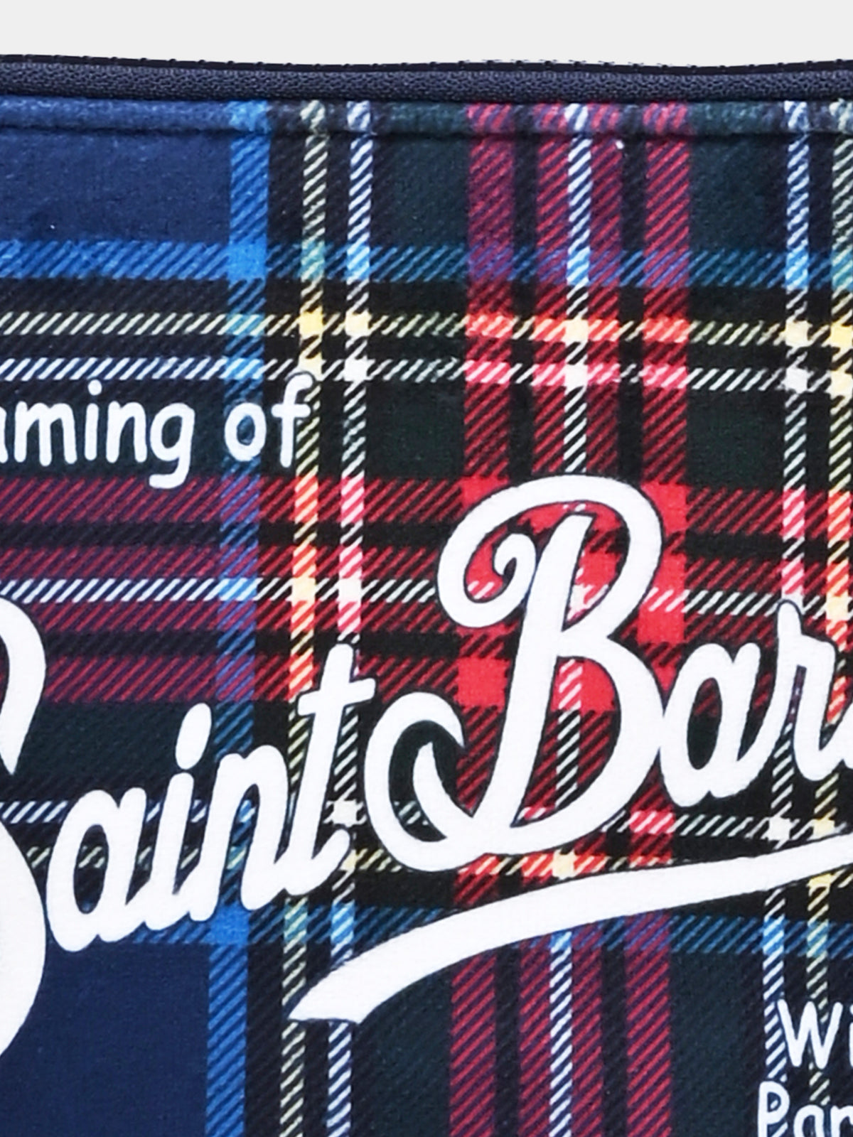 Pochette multicolor Aline tartan per bambina,Mc2 Saint Barth,ALI0002 00938M