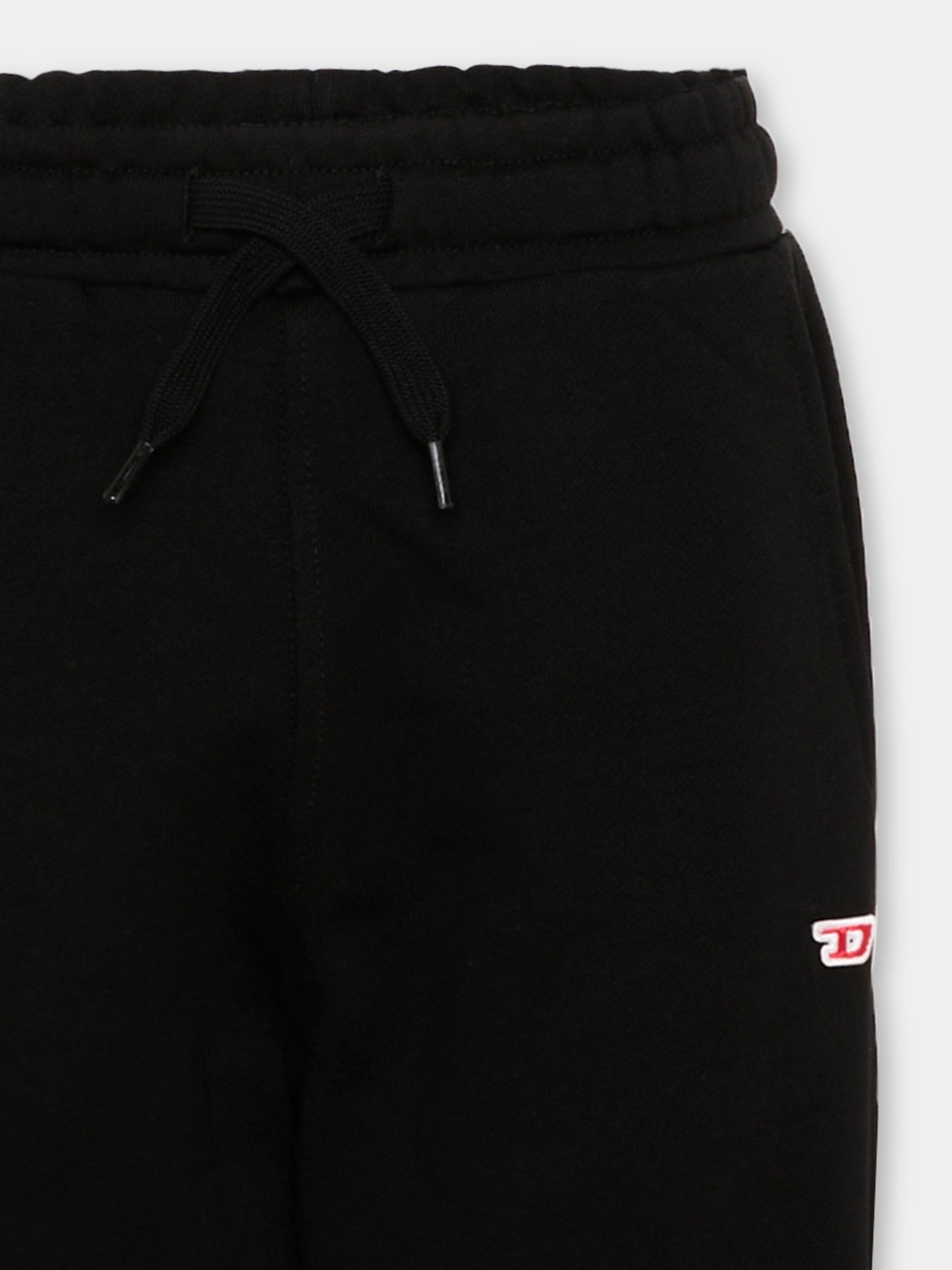 Pantaloni sportivi neri Diesel per bambini,Diesel,J02235 0GEAD K900