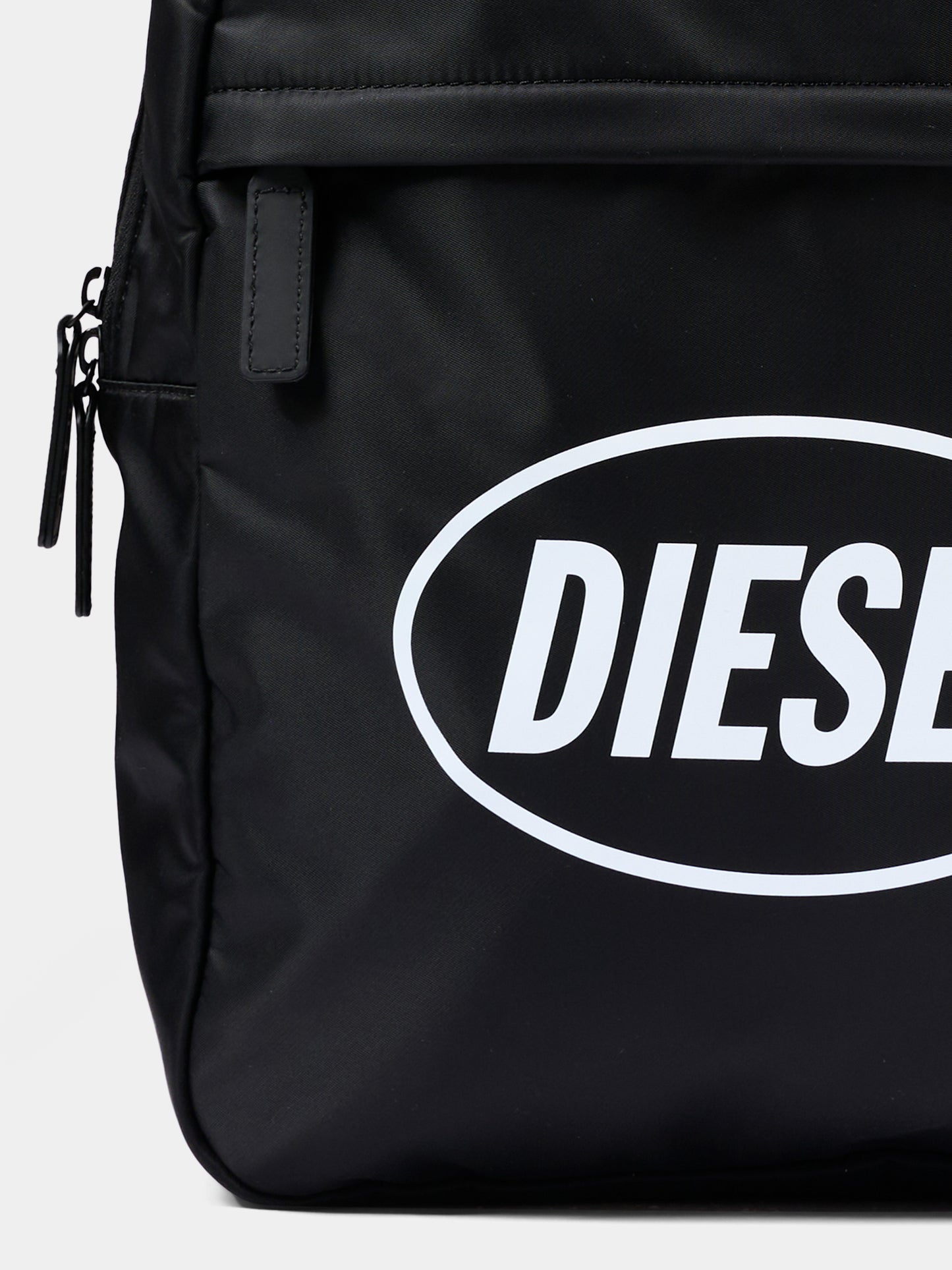 Zaino nero per bambino con logo,Diesel,J02334 KXBEW K900