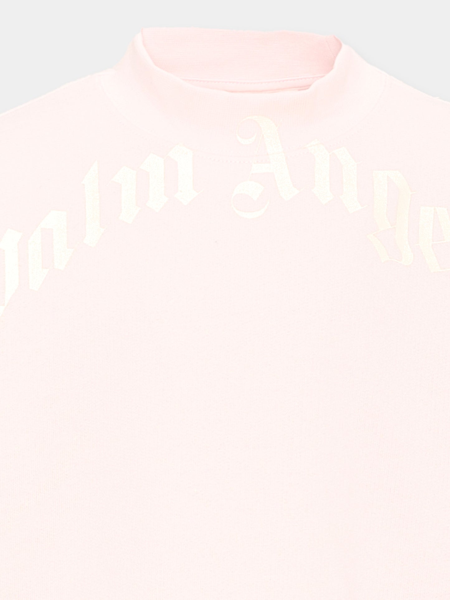 Felpa rosa per bambina,Palm Angels,PGBA013S26FLE001 042