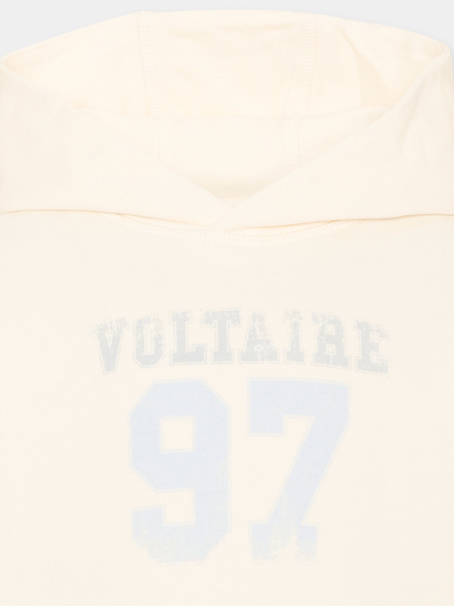 Felpa avorio per bambini,Zadig & Voltaire Kids,X60592 195