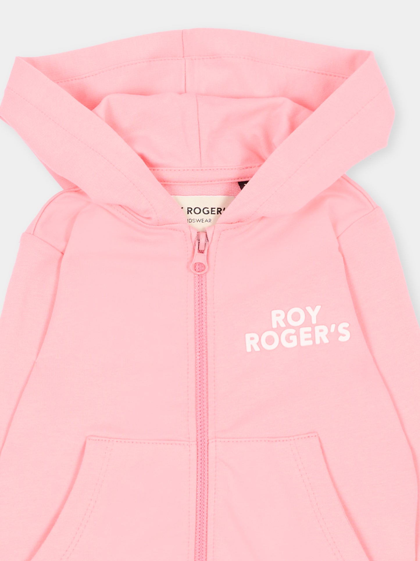Completo sportivo lungo rosa per neonata,Roy Roger's Kids,RG185 0 2362